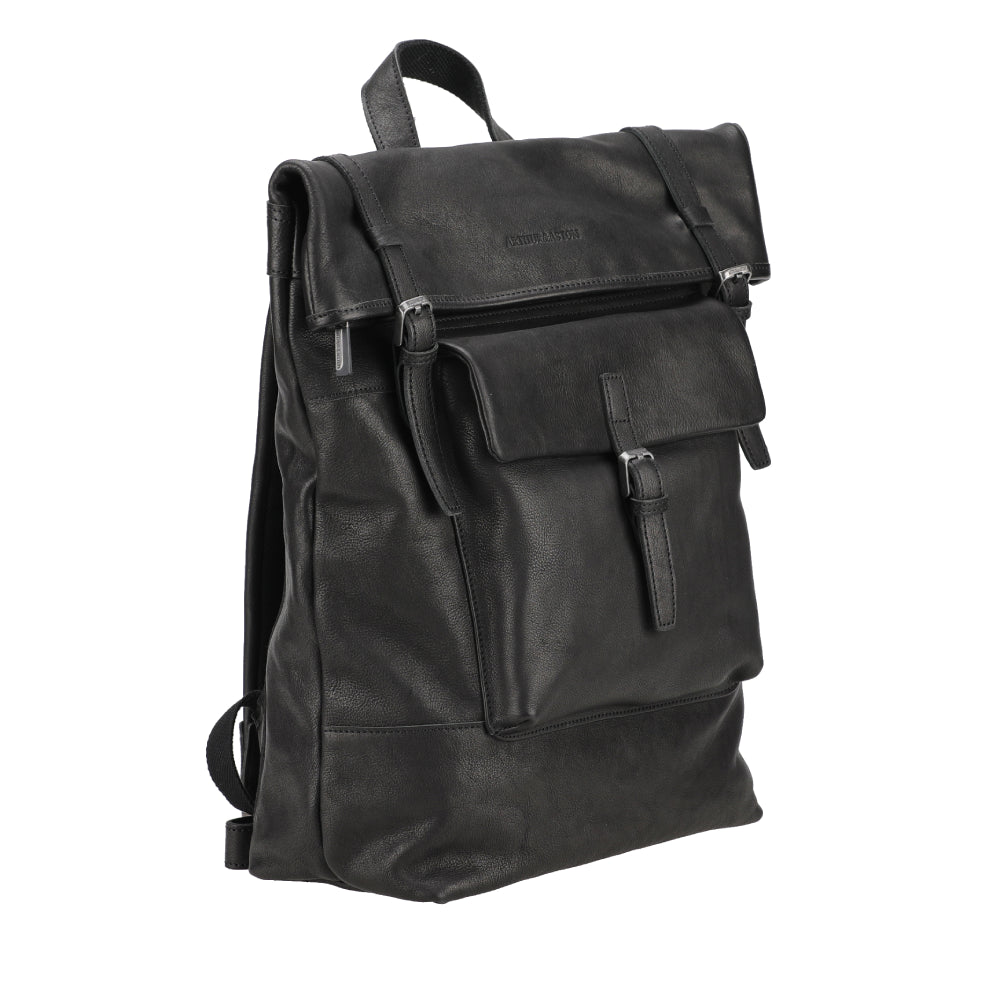 arthur-et-aston-rory-m-sac-dos-cuir-pleine-fleur-noir image 2