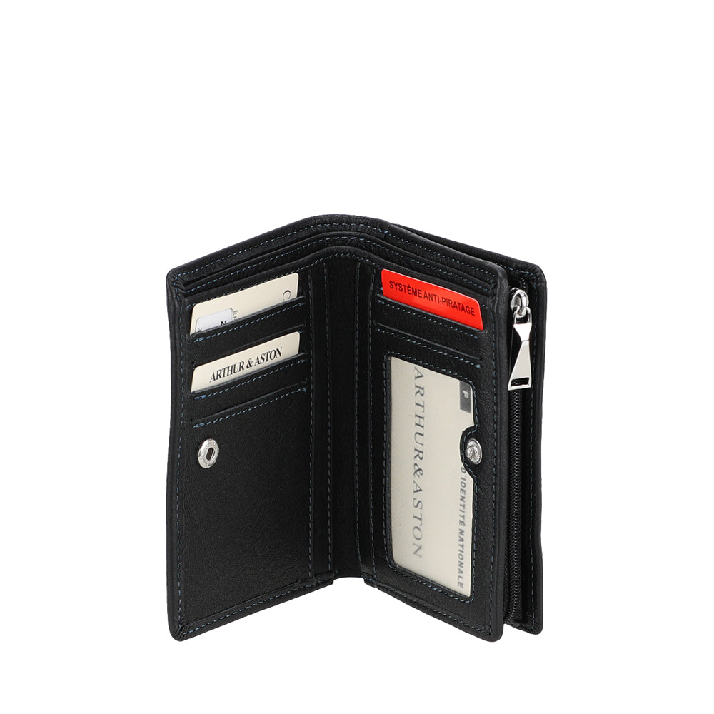 arthur-et-aston-ange-petit-portefeuille-cuir-bleu-rfid image 8