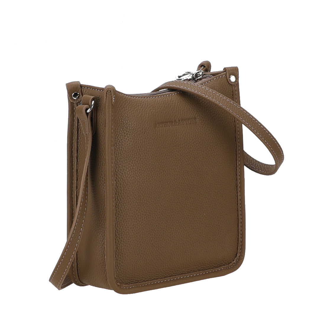 arthur-et-aston-rosalia-sac-bandouli-re-cuir-taupe image 2