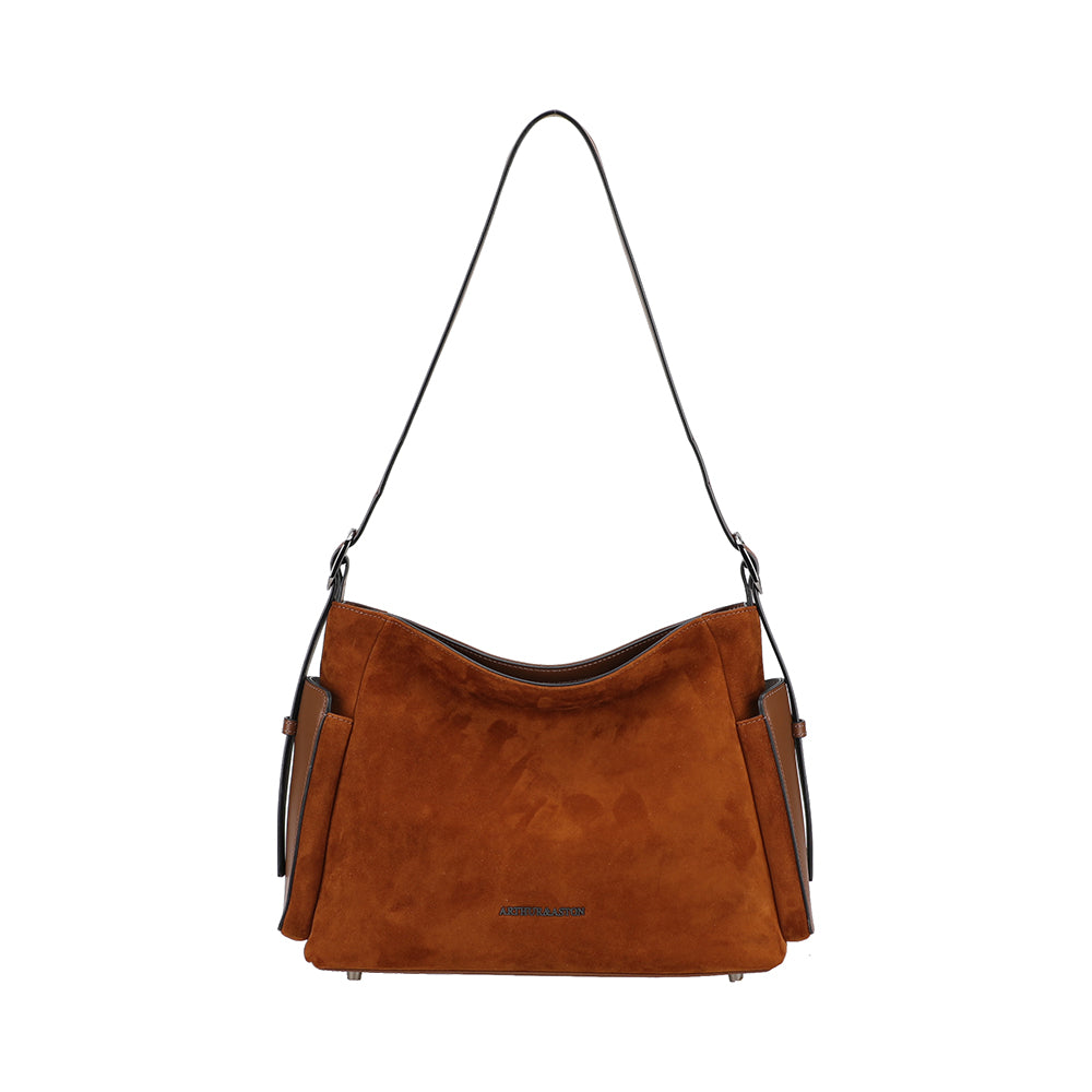 arthur-et-aston-maya-sac-paule-cuir-cognac-29-cm image 2