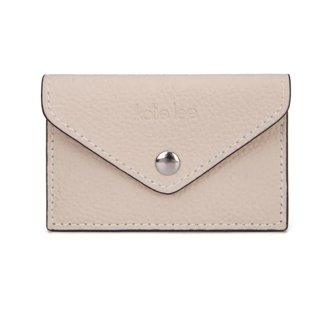 kate-lee-miley-n-g-porte-cartes-blanc-vachette-grain-e image 1