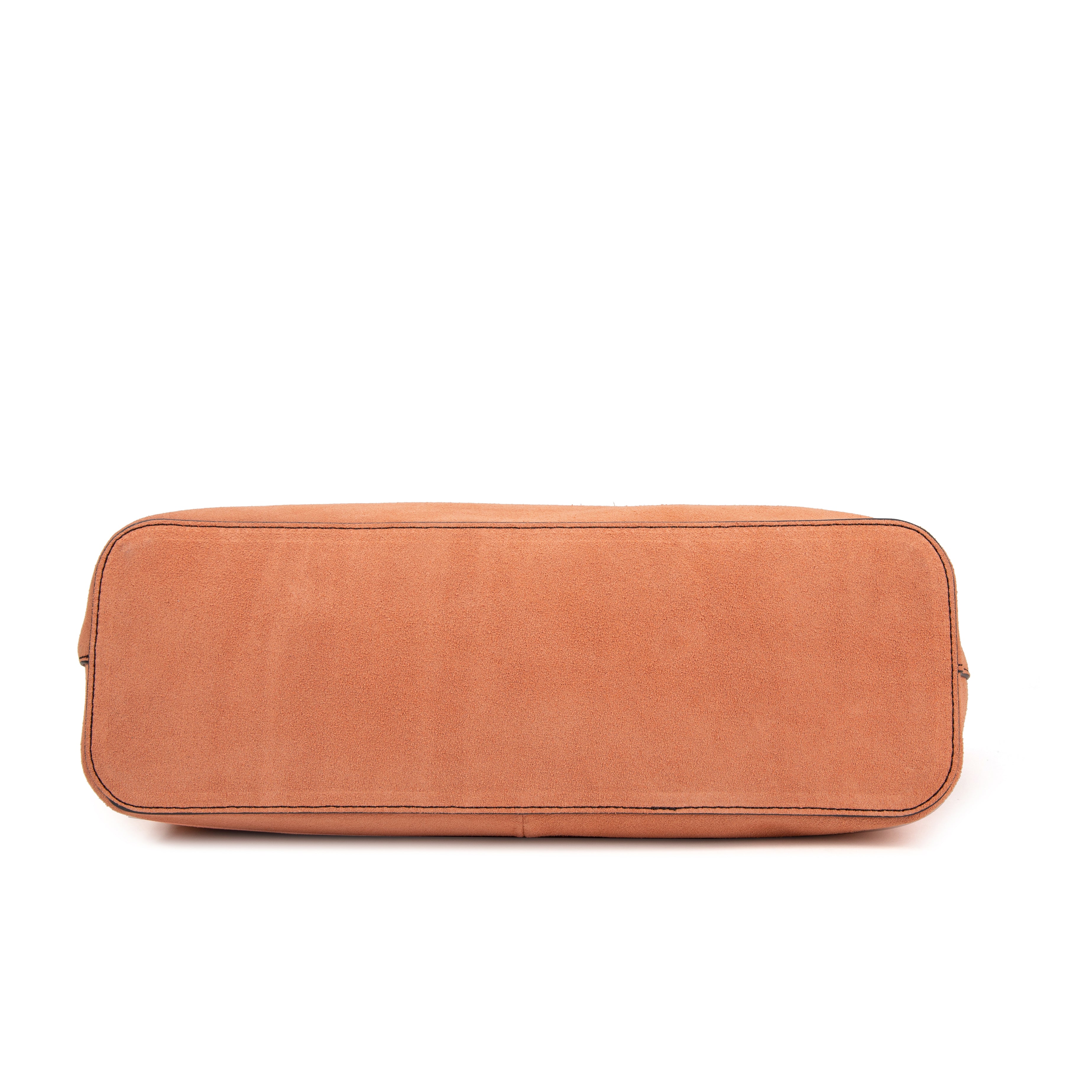 kate-lee-lune-sac-cabas-rose-corail-velours image 5