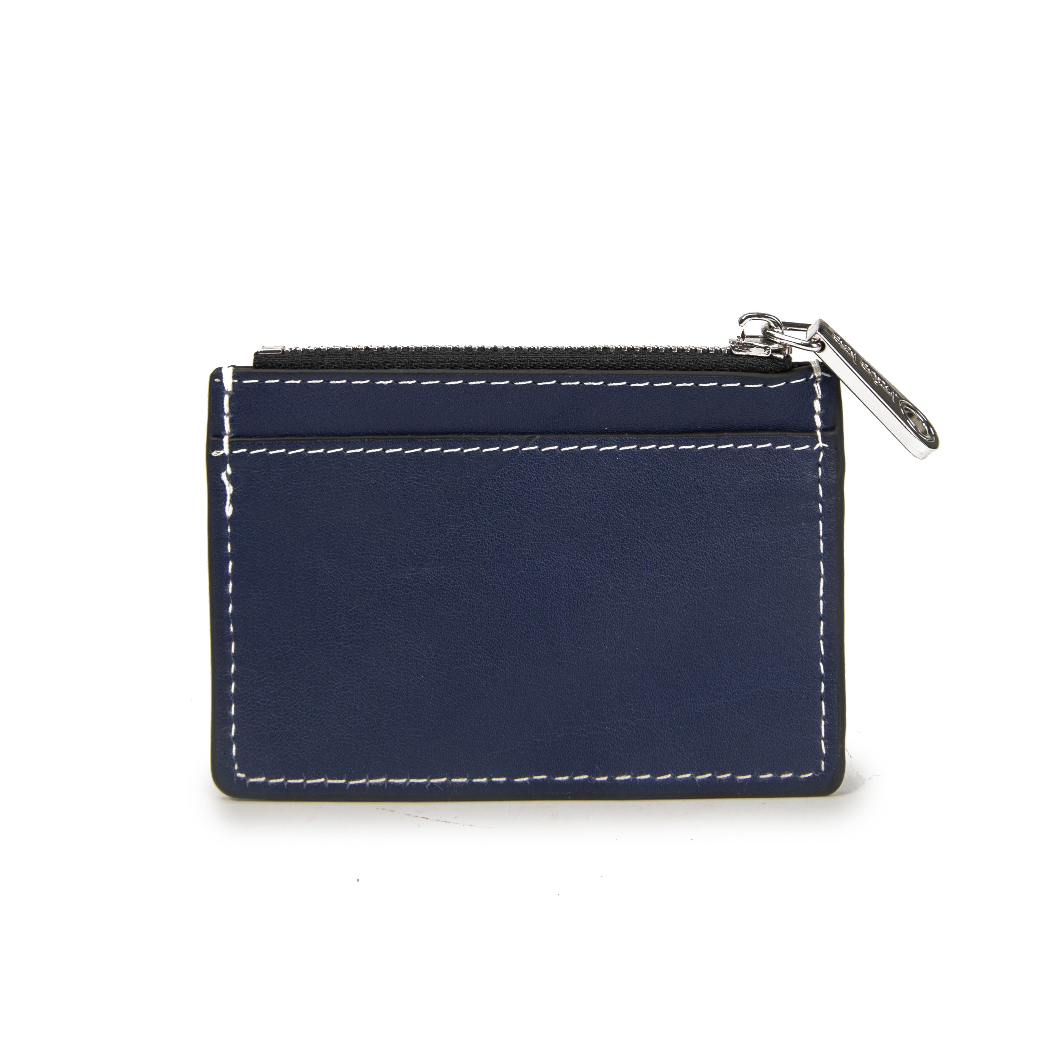 kate-lee-anyssa-porte-monnaie-cuir-bleu-vachette-zipp image 2