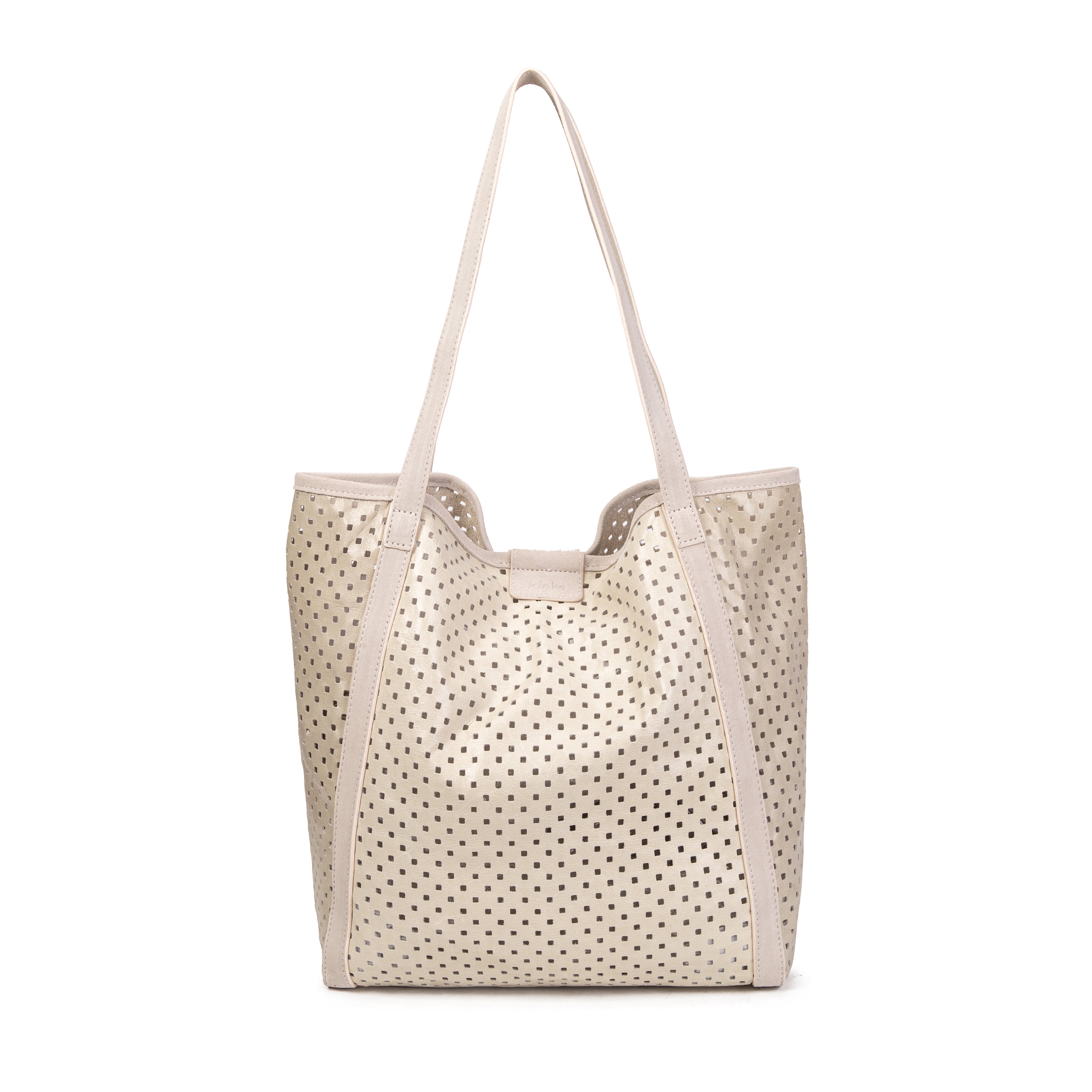 kate-lee-ryve-sac-cabas-cuir-beige-vachette-perfor-e image 1