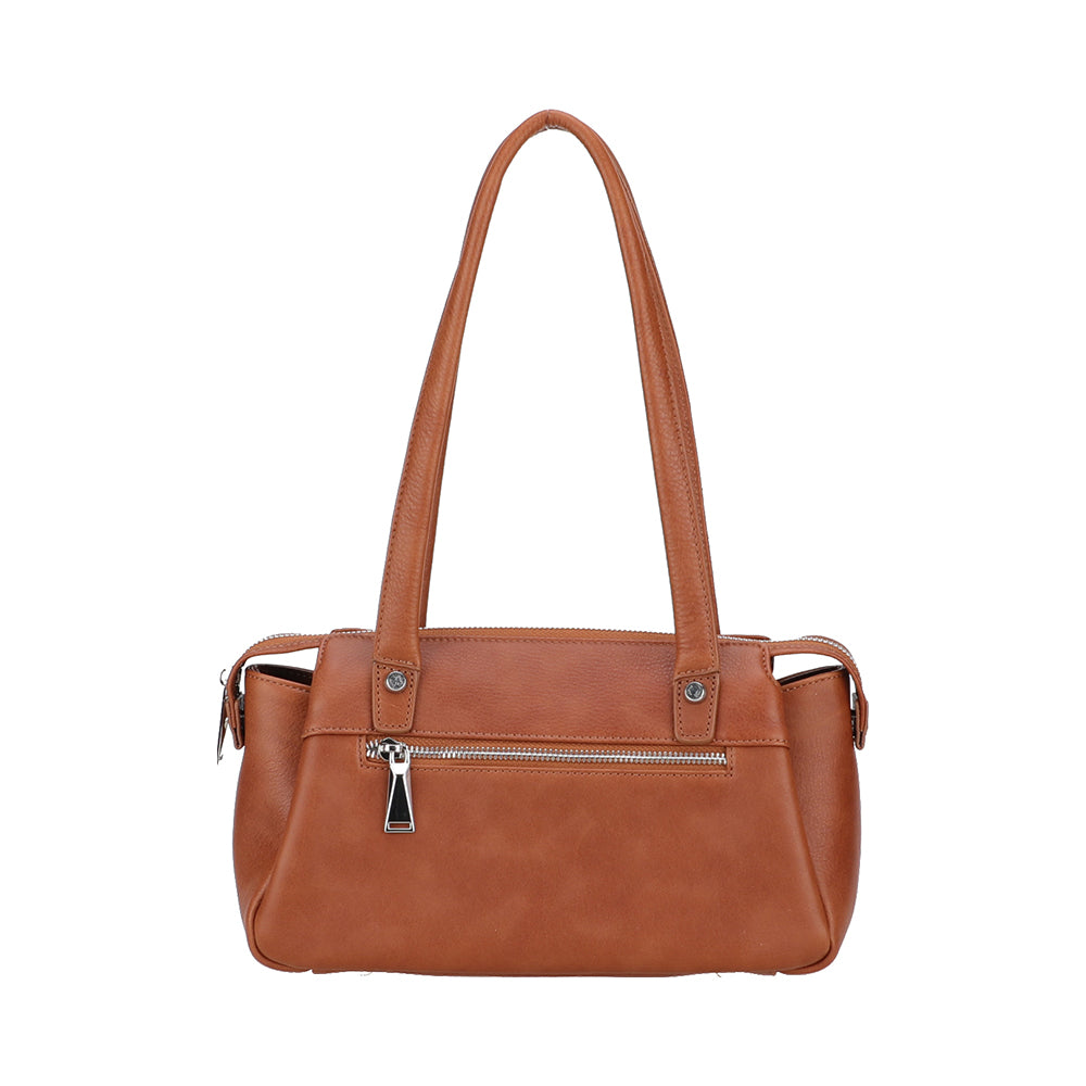 arthur-et-aston-elsa-sac-baguette-cuir-cognac-femme image 6