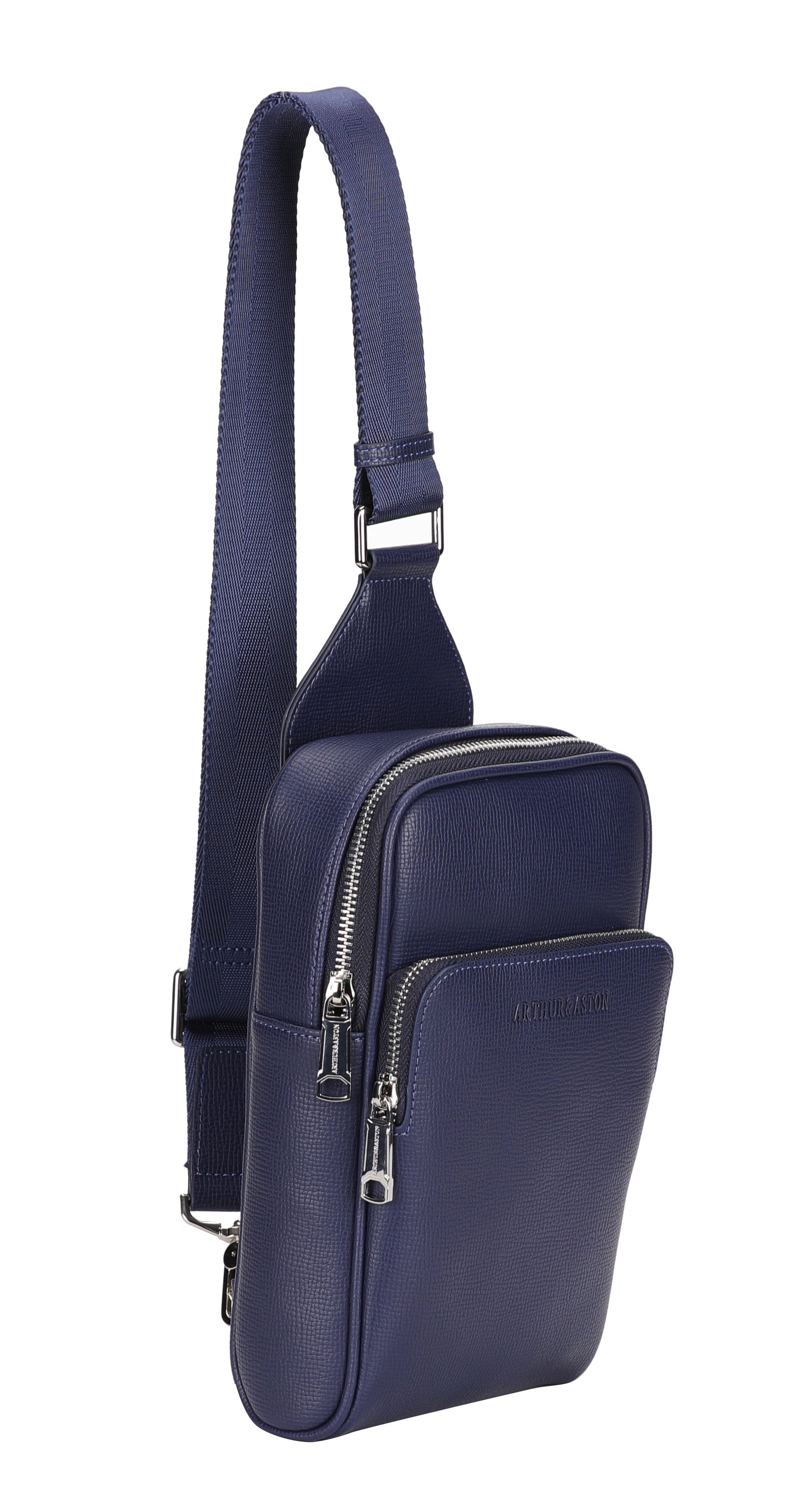 arthur-et-aston-nelson-body-bag-cuir-homme-noir-cro-te image 5