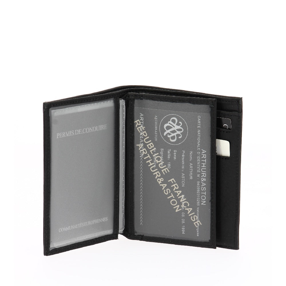 arthur-et-aston-oscar-portefeuille-cuir-moyen-noir image 7