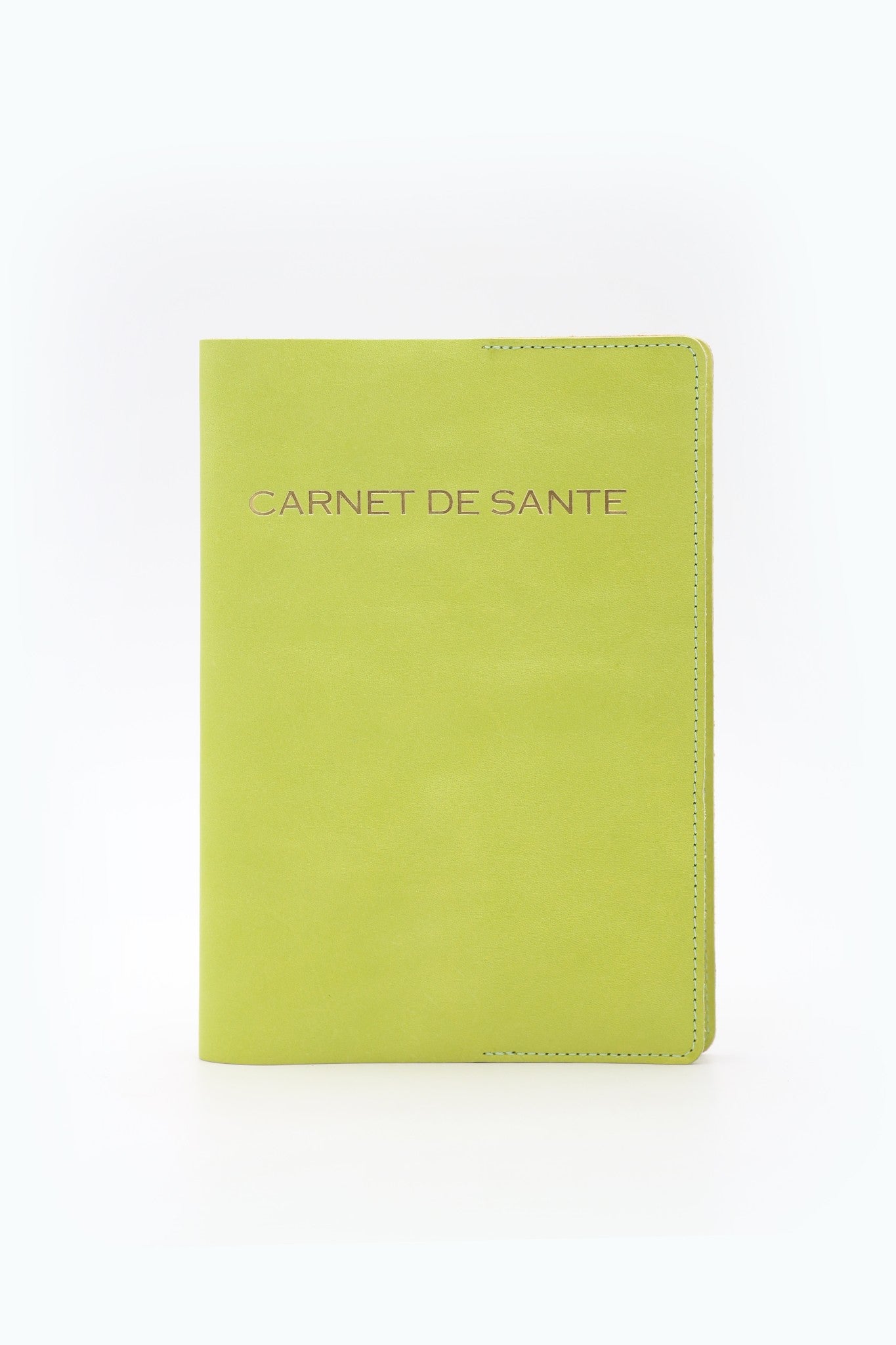 atelier-penso-carnet-de-sant-cuir-vert-pomme-b-b image 1