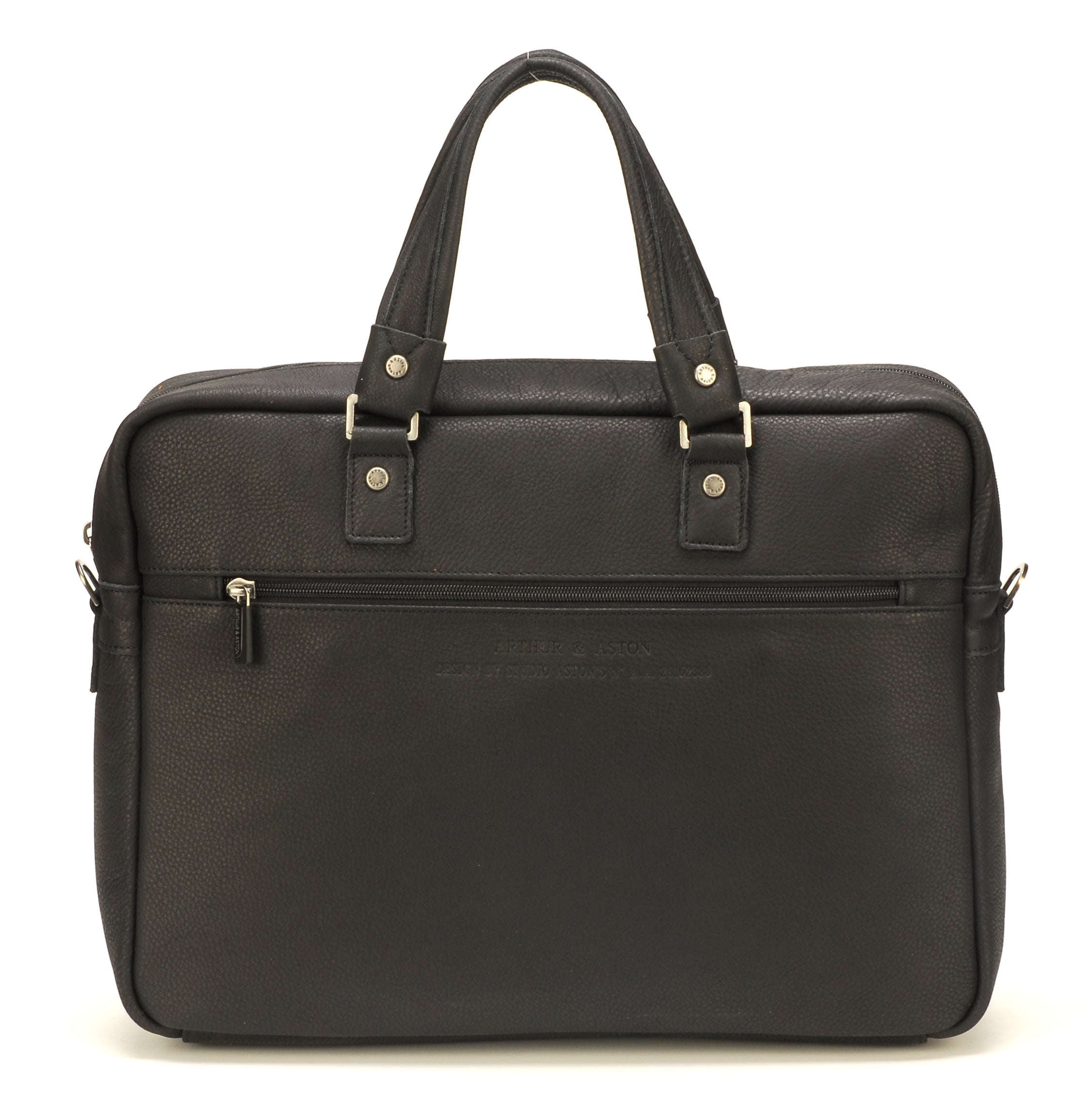 arthur-et-aston-oscar-porte-documents-cuir-petit-noir image 3