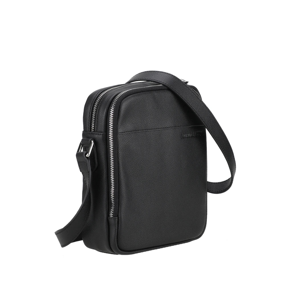 arthur-et-aston-ga-l-sac-travers-m-cuir-noir-homme image 2