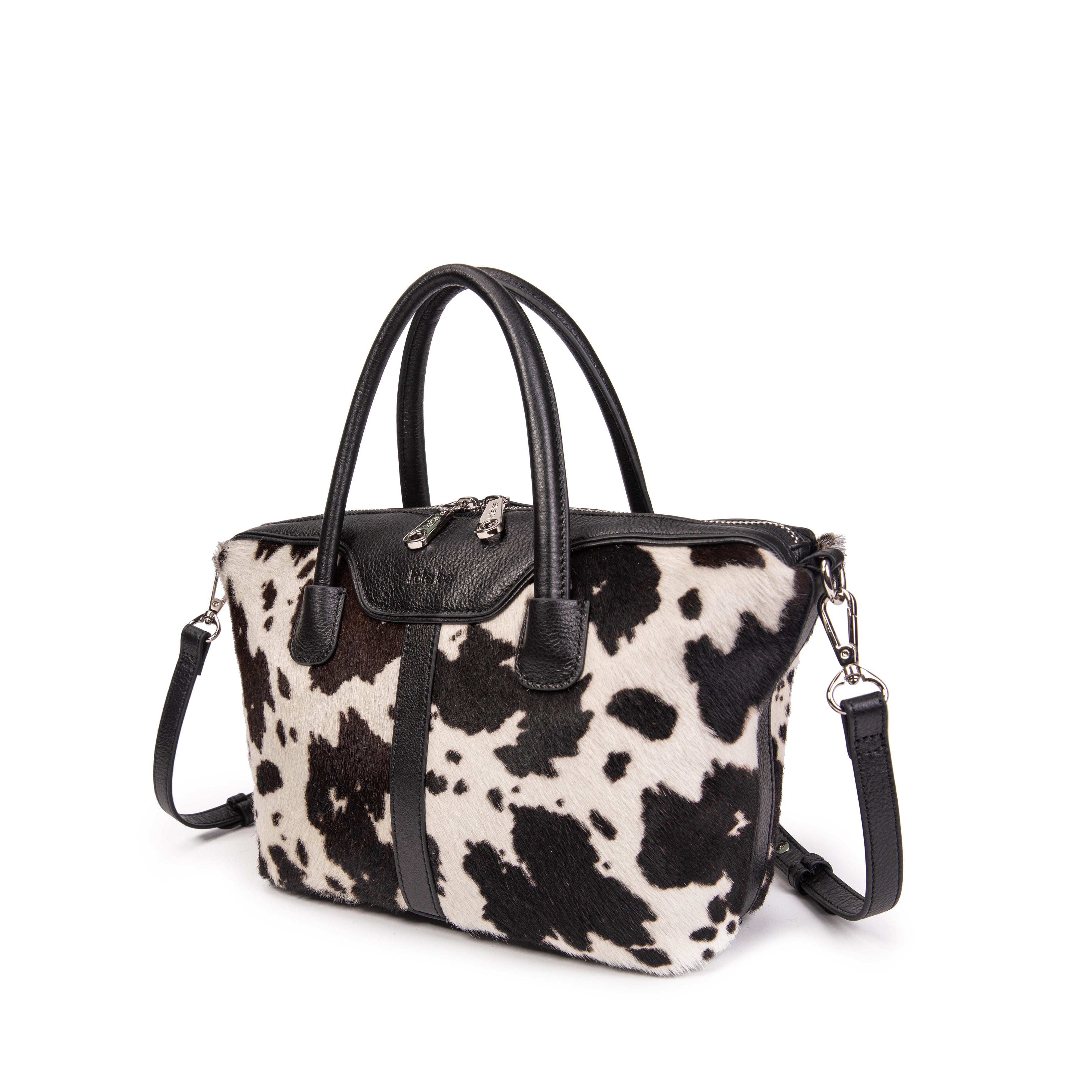 kate-lee-julyet-sac-main-cuir-impression-vache image 2