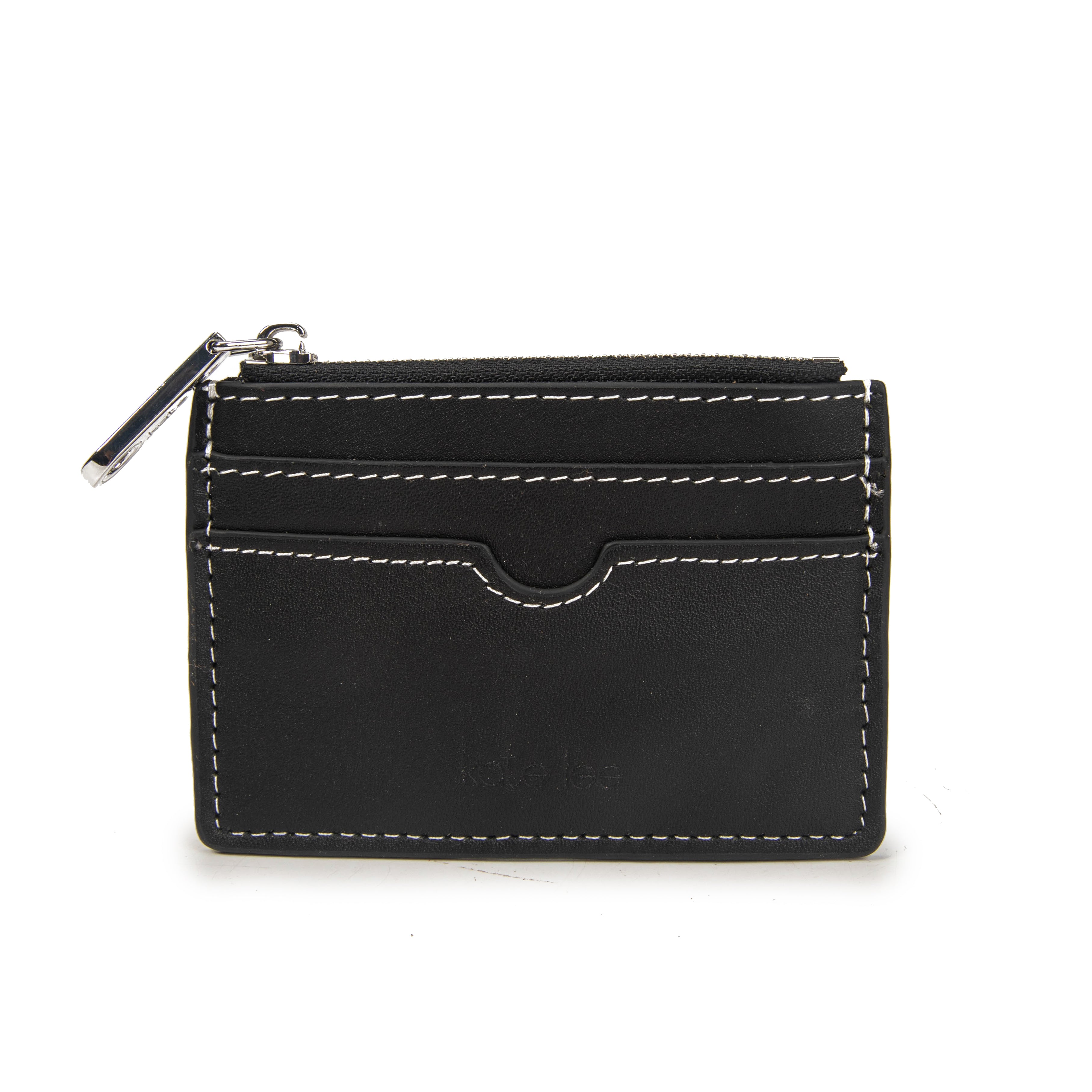 kate-lee-anyssa-s-porte-monnaie-cuir-vachette-marine-zipp image 1