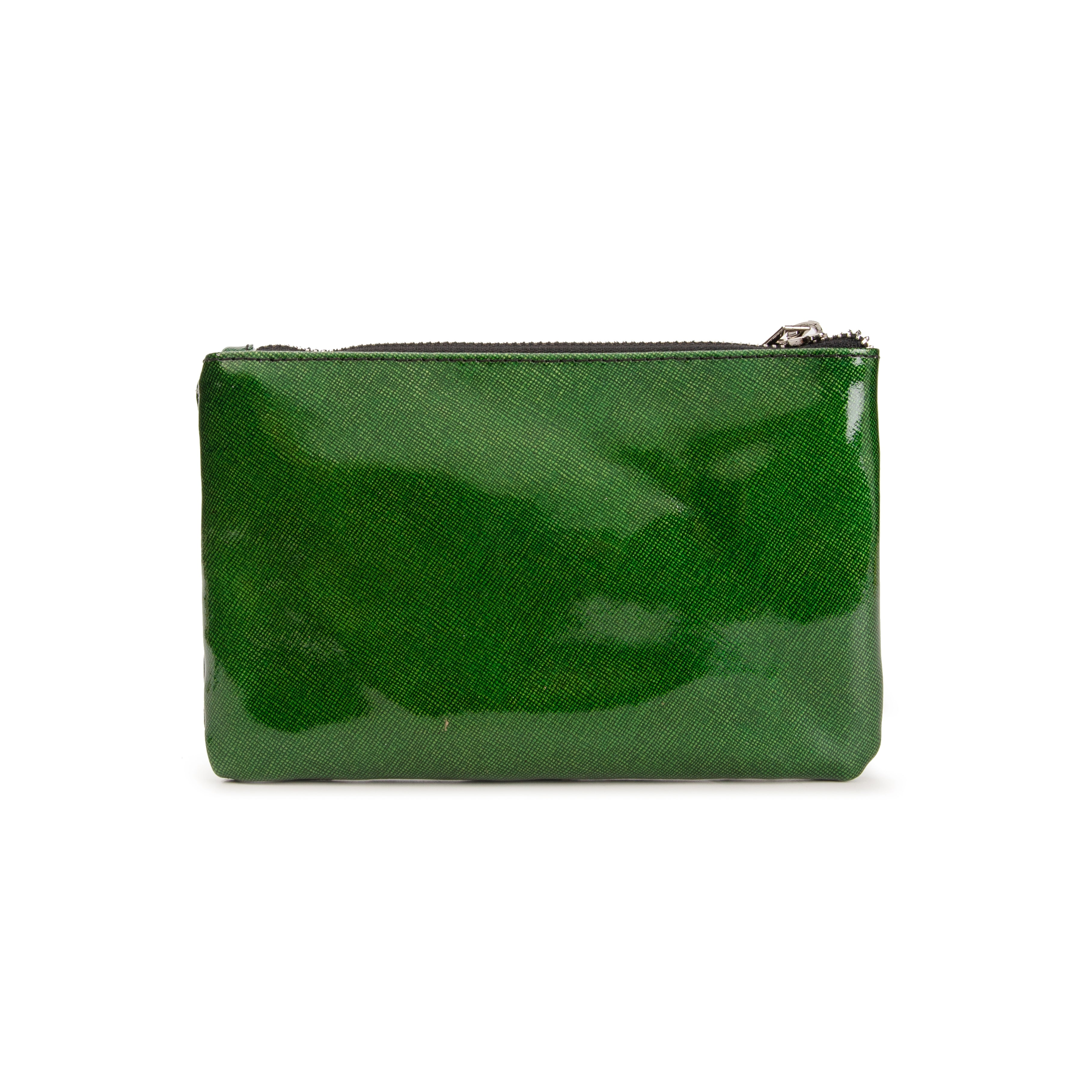 kate-lee-nouvelle-ligne-kl-pochette-zipp-e-l-vert-cuir-vachette image 2