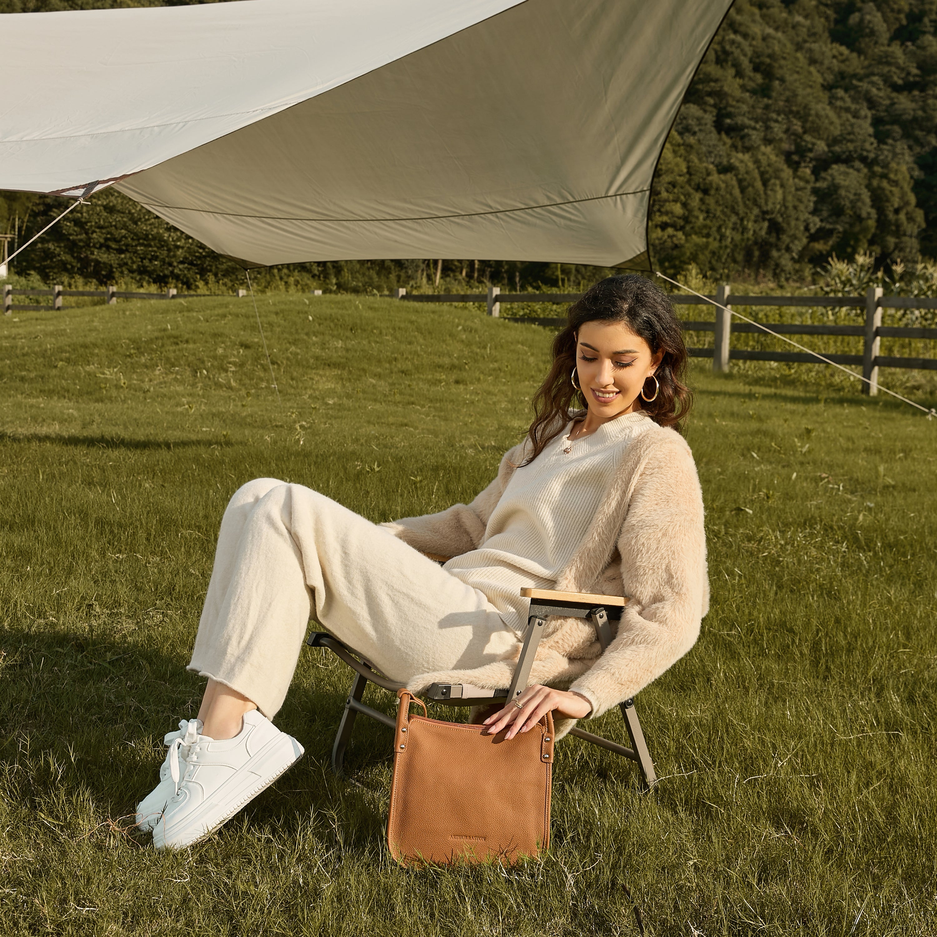 arthur-et-aston-rosalia-sac-bandouli-re-cuir-cognac-femme image 3