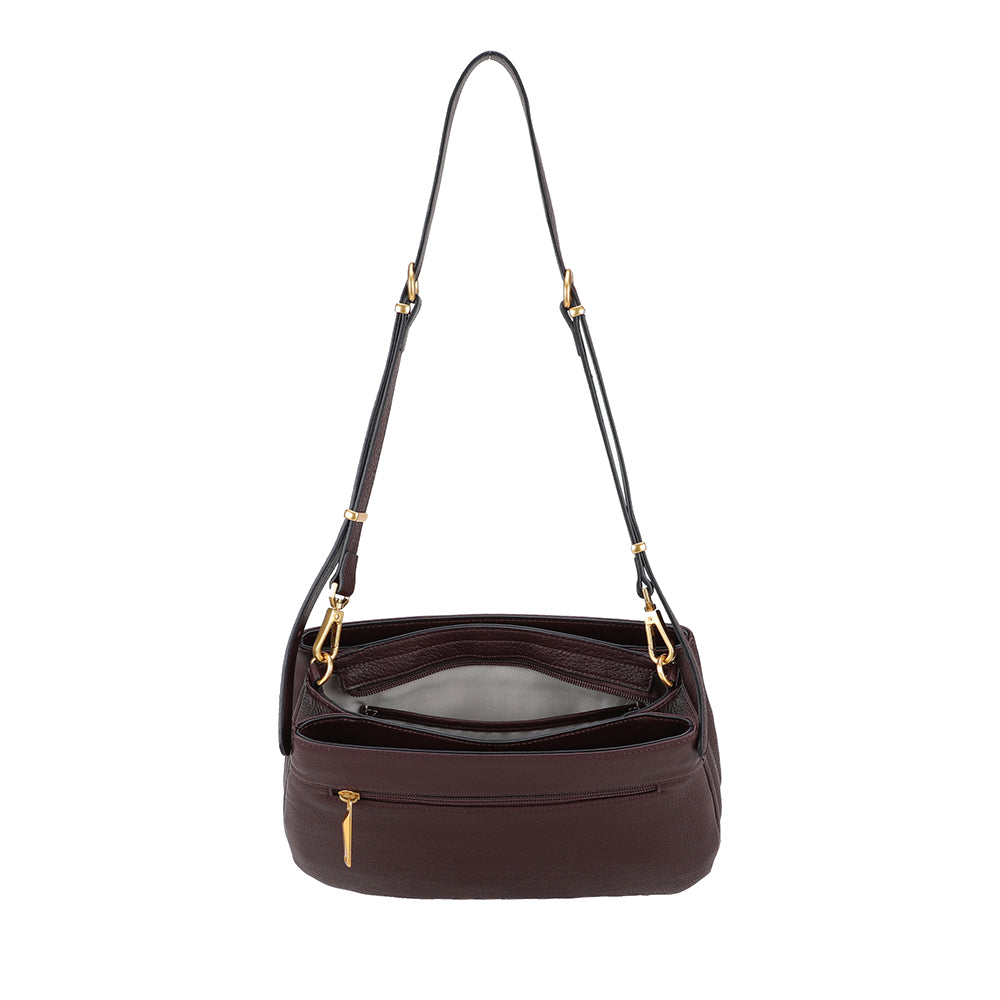 arthur-et-aston-camille-sac-bandouli-re-cuir-bordeaux-3-compartiments image 3