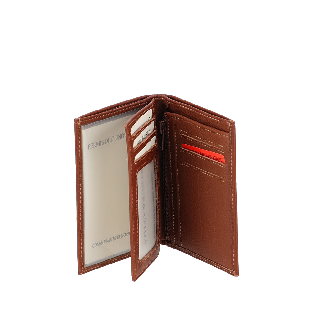 arthur-et-aston-ange-moyen-portefeuille-cuir-ch-taigne-10x12-cm image 4