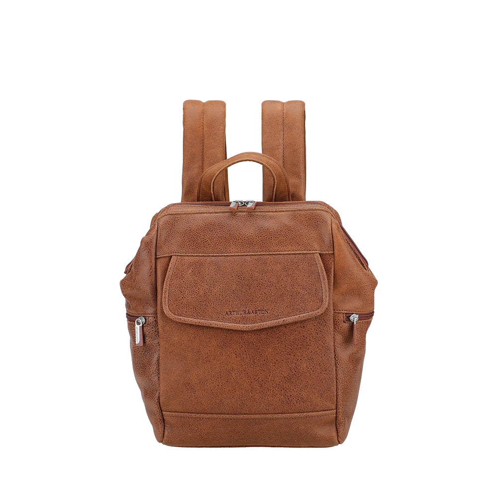 arthur-et-aston-owen-s-sac-dos-cuir-noir image 5