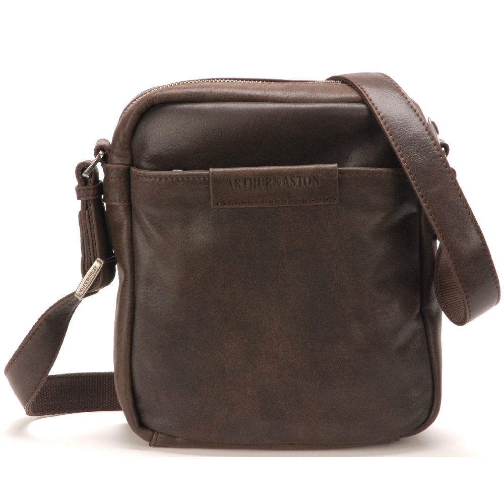 arthur-et-aston-diego-sac-travers-cuir-ch-taigne image 1