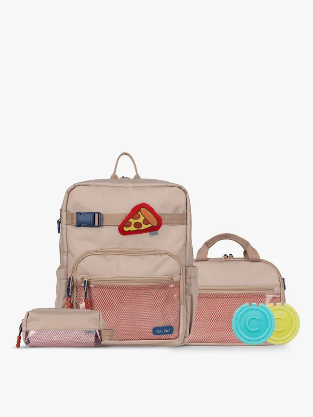 calpak-kids-pack-scolaire-sac-dos-moyen-vert image 1