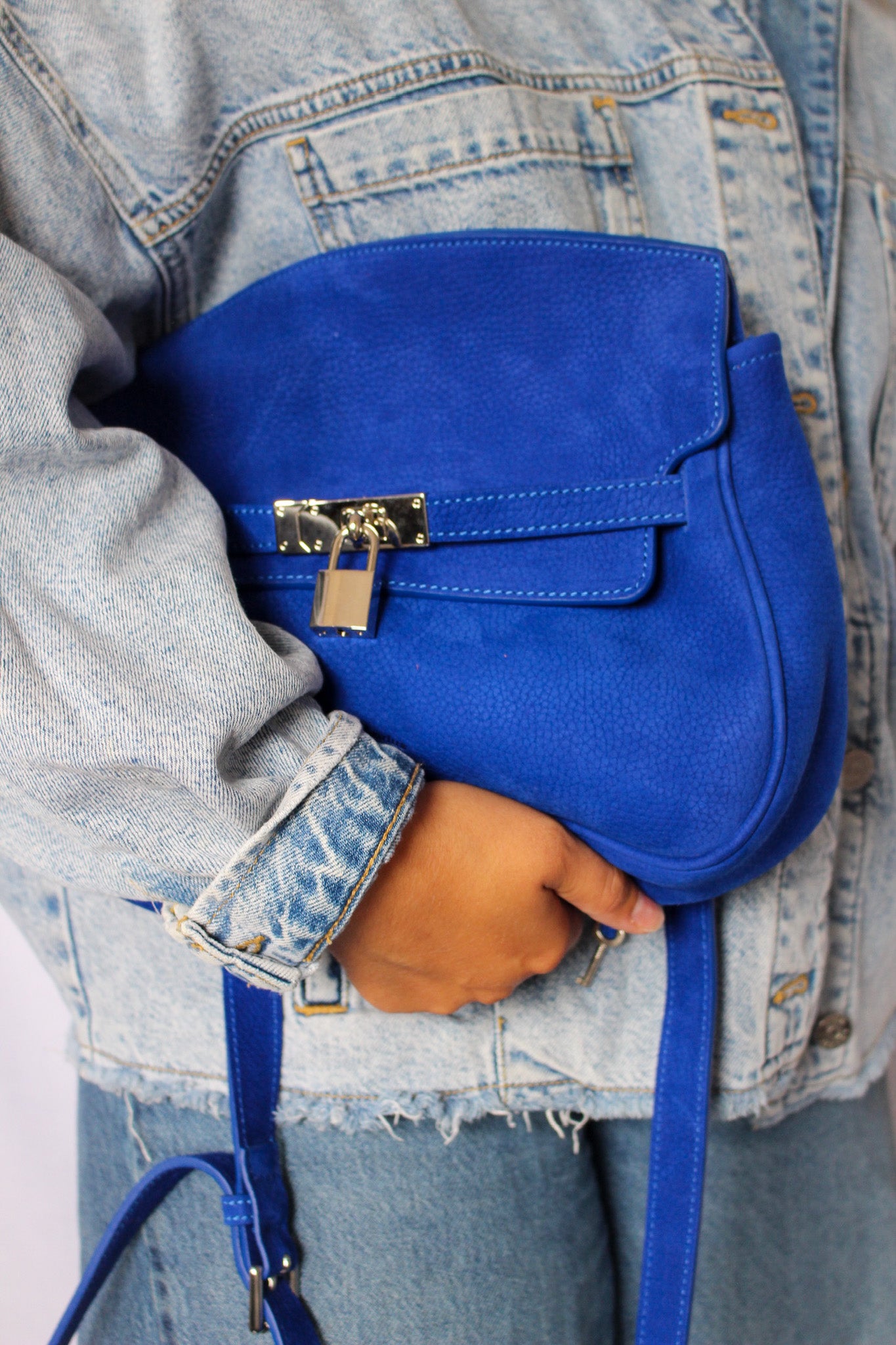 charles-et-charlus-vadim-sac-cuir-nubuck-turkish-blue image 2