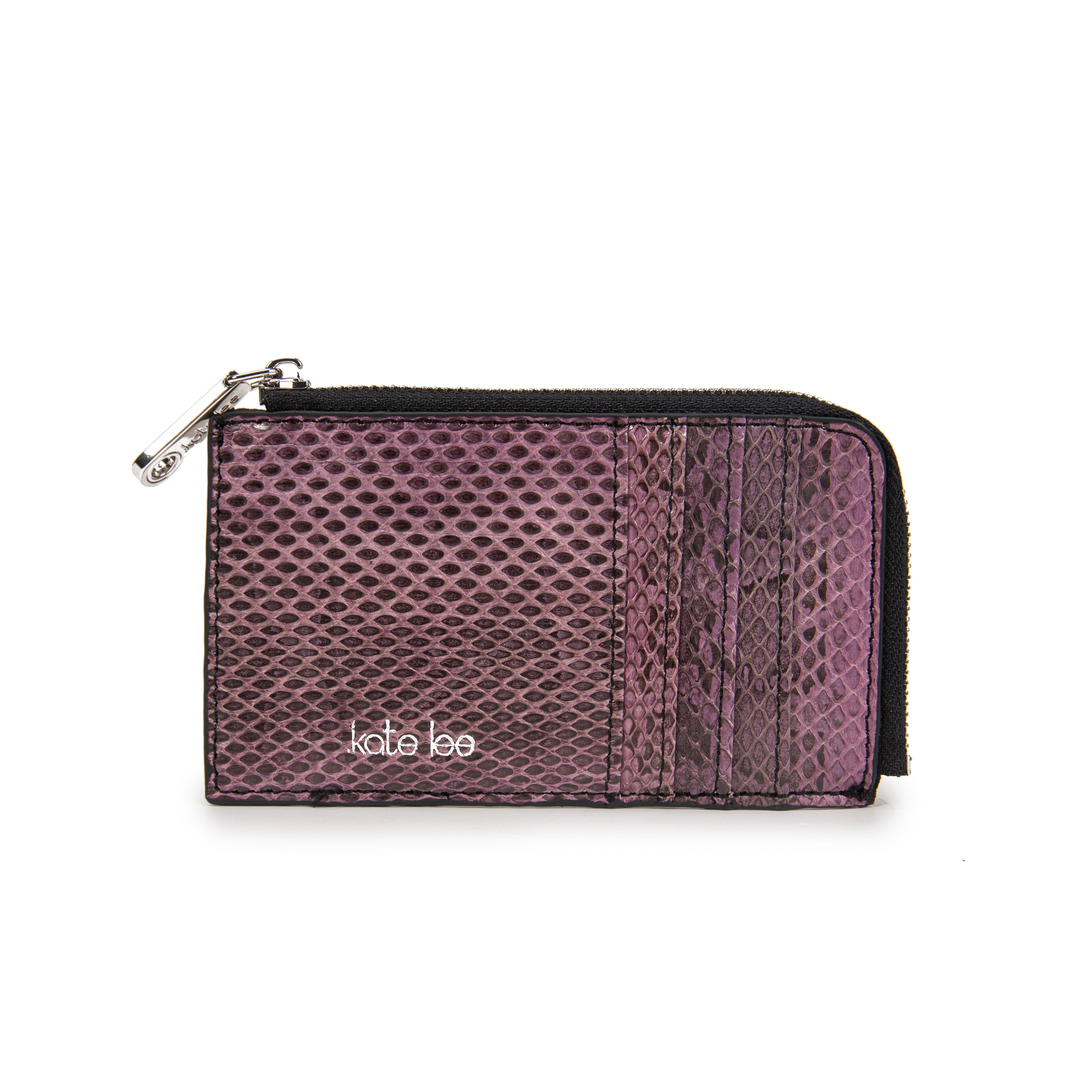 kate-lee-alo-sa-portefeuille-cuir-serpent-lilas image 1
