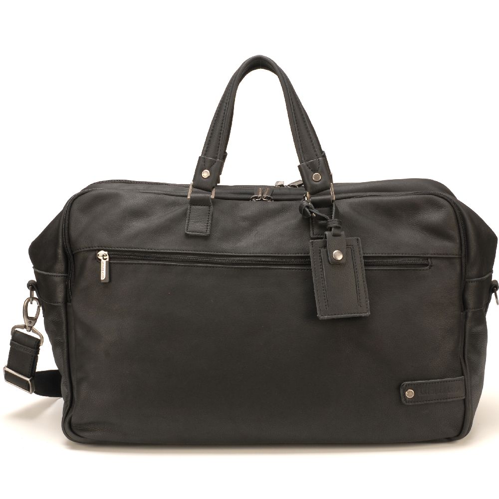 arthur-et-aston-oscar-sac-de-voyage-cuir-noir-pleine-fleur image 2