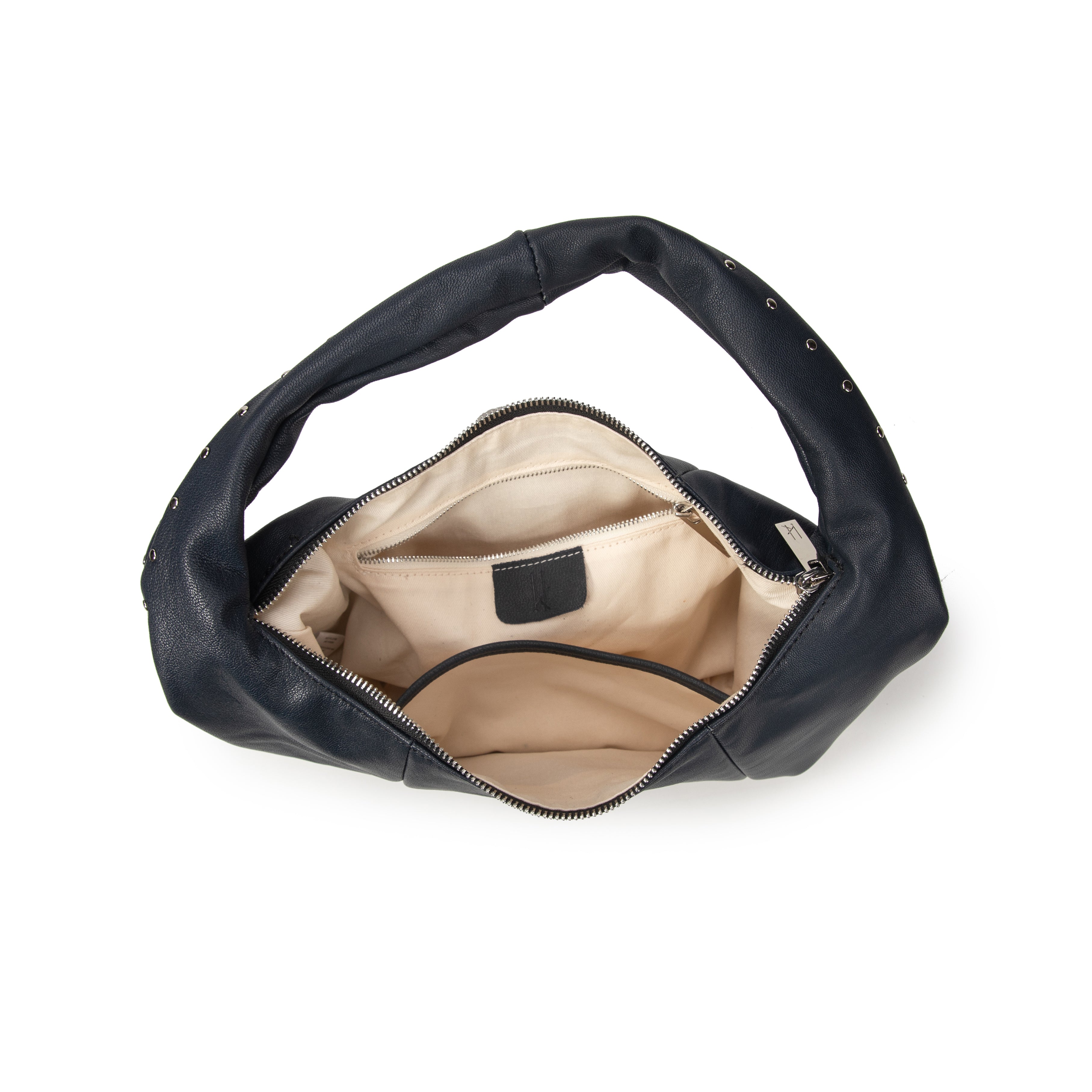 kate-lee-osy-sac-demi-lune-ch-vre-bleu-nuit image 3