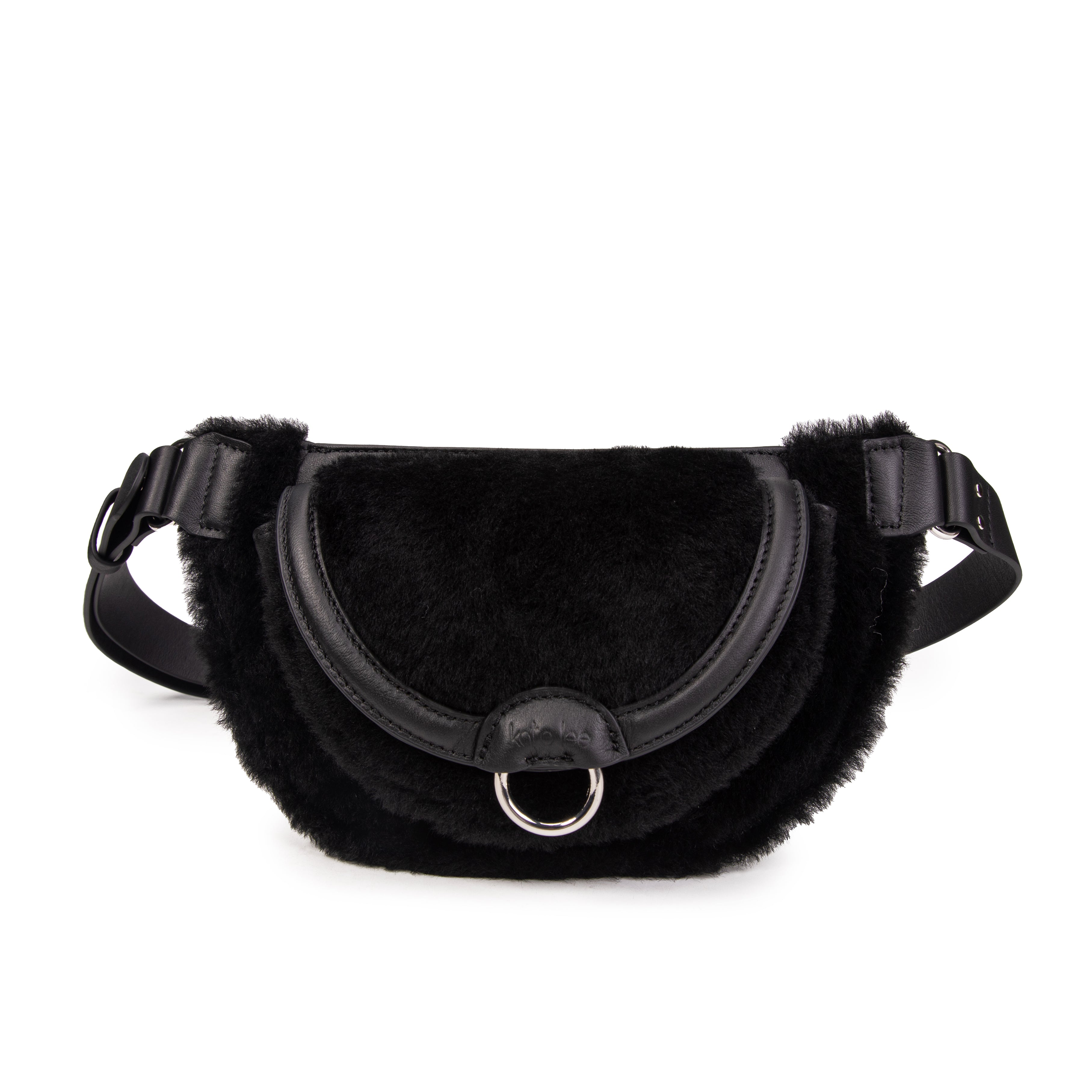 kate-lee-ully-sac-banane-shearling-noir image 1