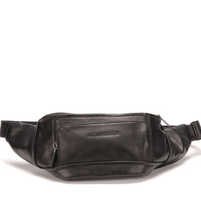 arthur-et-aston-pablo-banane-cuir-noir-plong-homme image 1