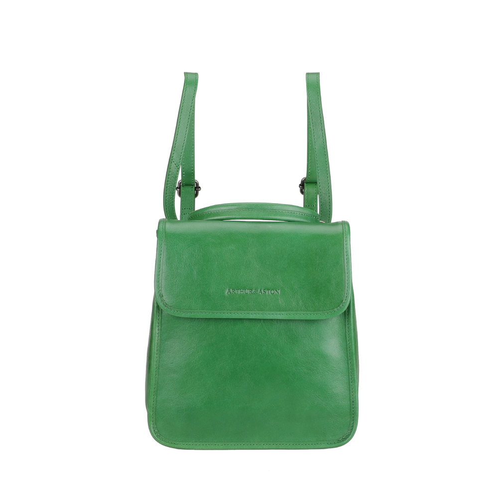 arthur-et-aston-edith-sac-dos-cuir-taupe-femme image 6