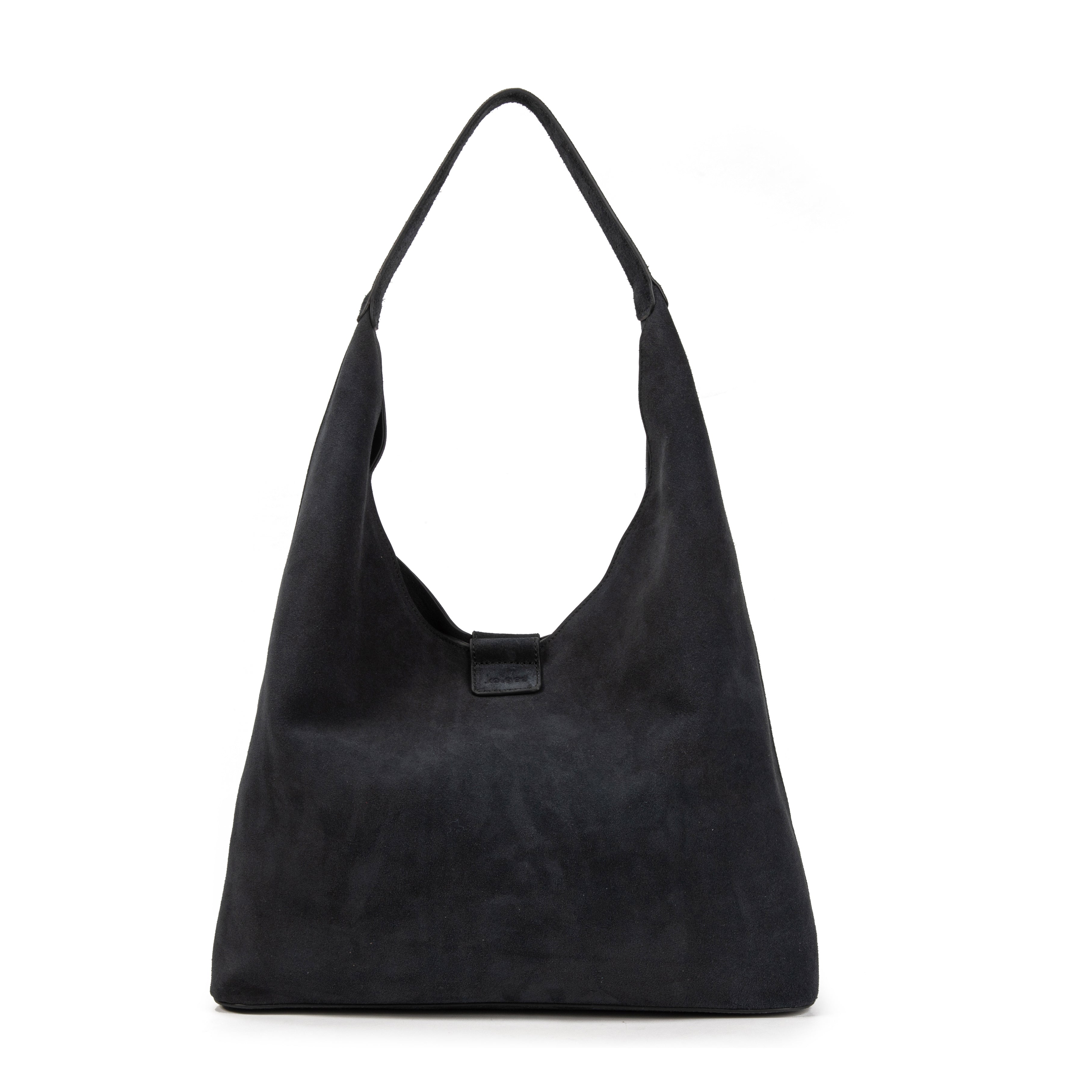kate-lee-lune-sac-cabas-bleu-nuit-cuir-vachette-velours image 4