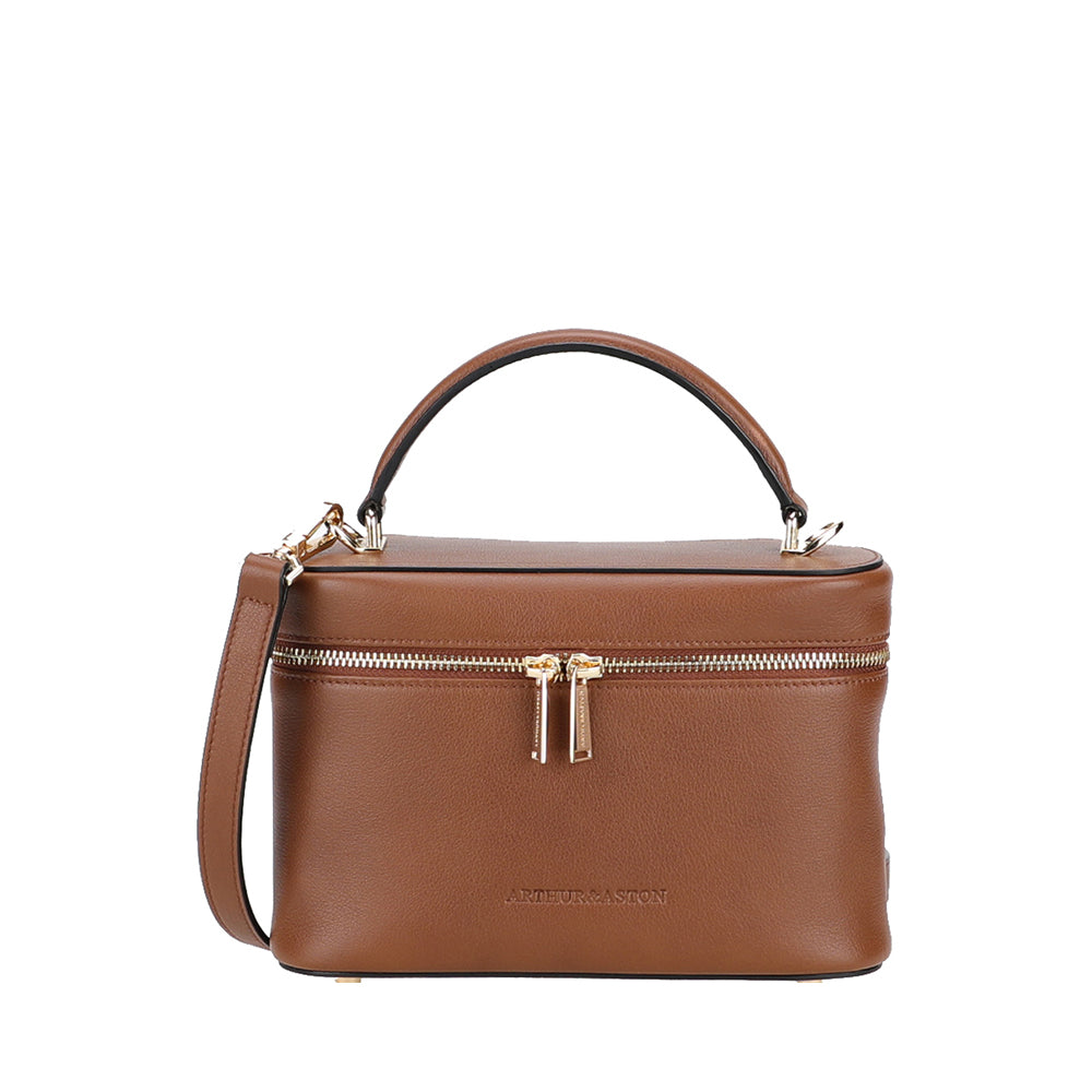 arthur-et-aston-l-onille-sac-vanity-cuir-vert-structur image 7