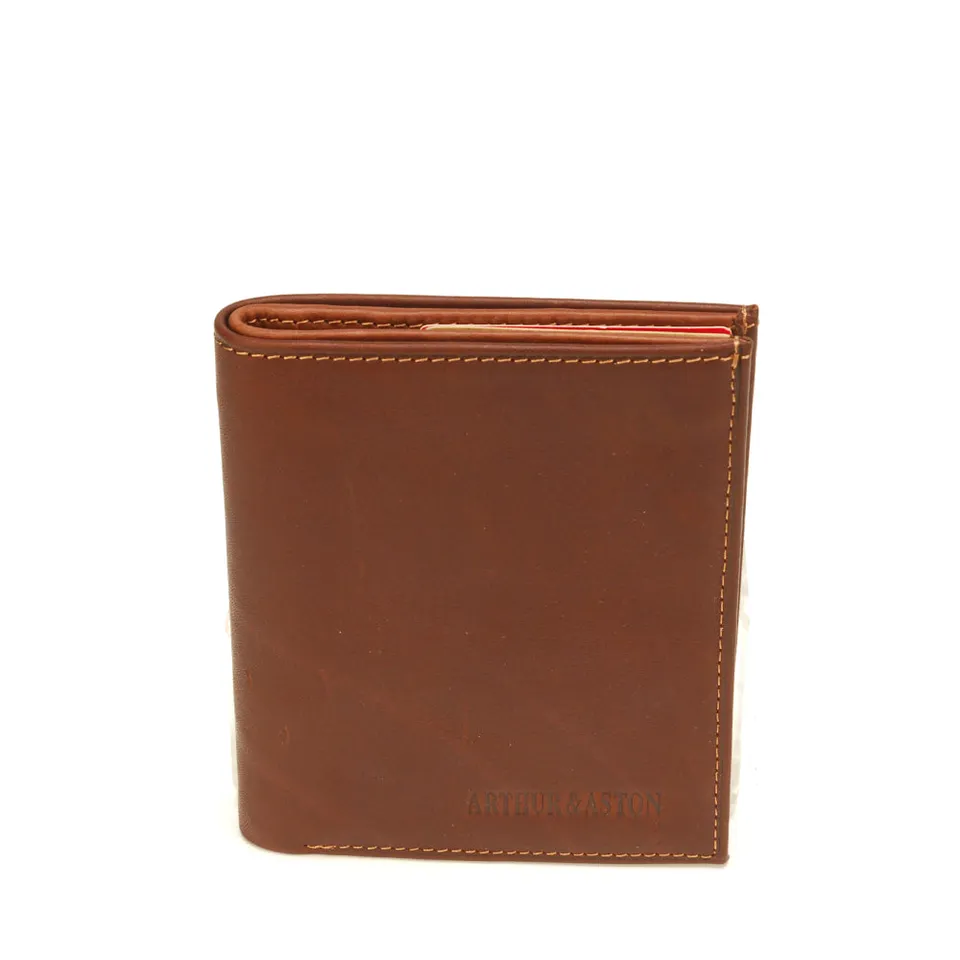 arthur-et-aston-pablo-portefeuille-mini-cuir-plong-cognac image 1