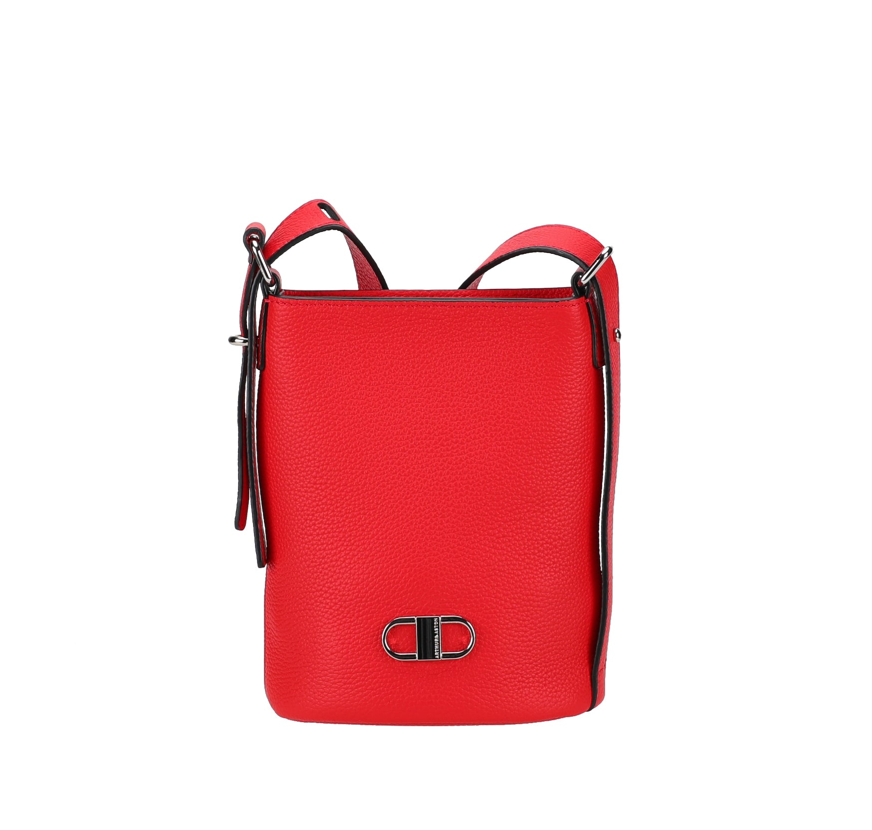 arthur-et-aston-daphn-sac-bandouli-re-cuir-noir-femme image 5
