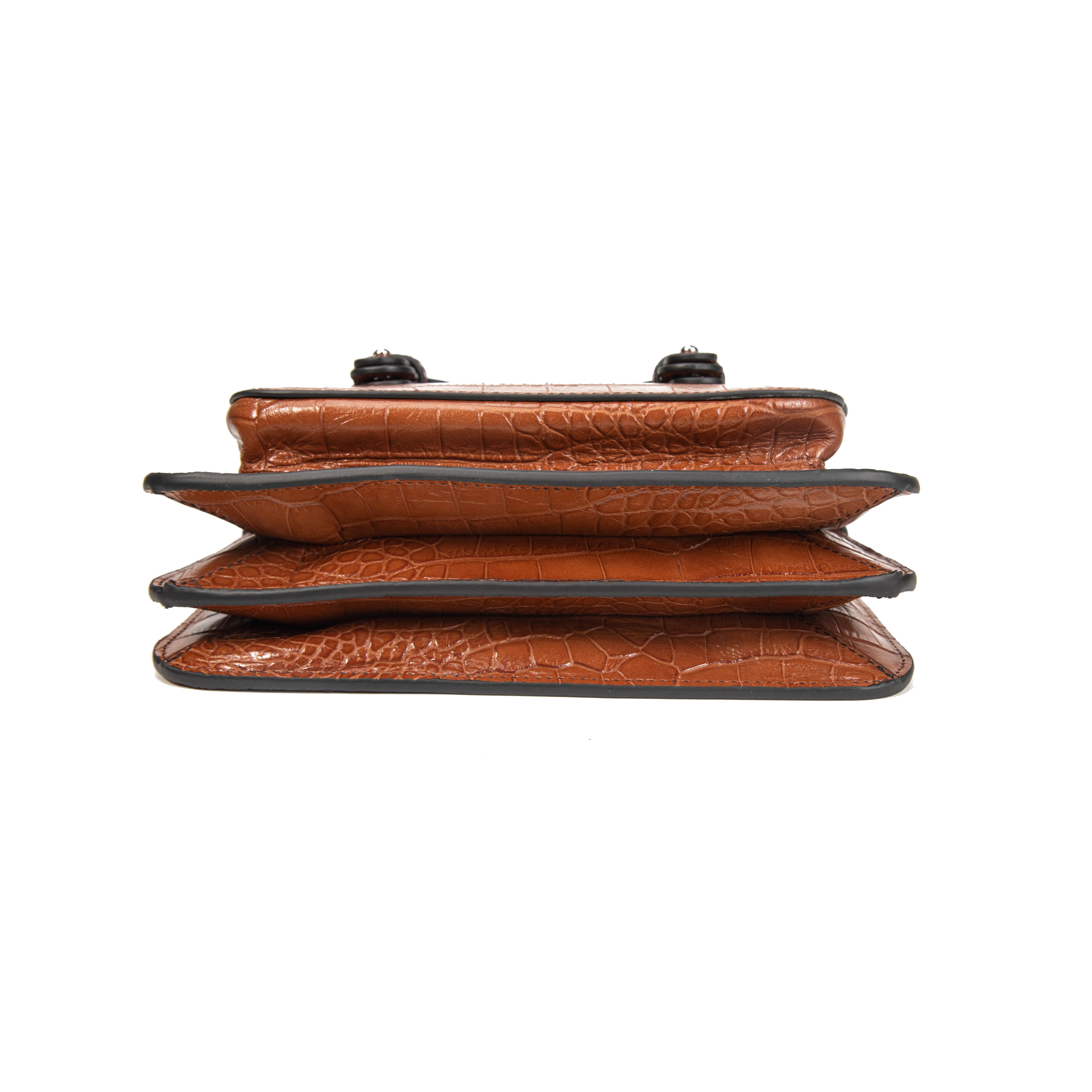 kate-lee-eiffel-croco-sac-bandouli-re-cuir-camel image 5