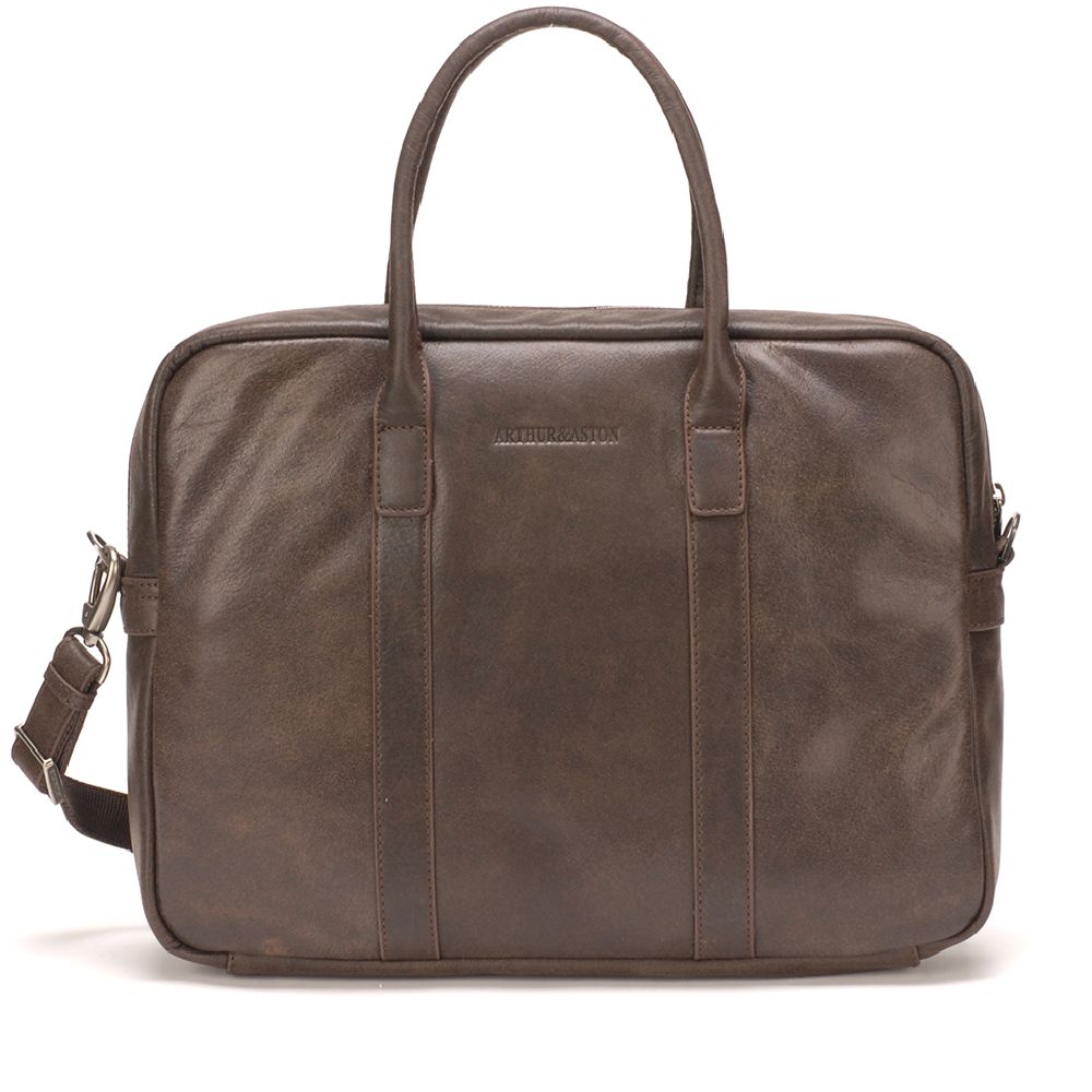 arthur-et-aston-diego-porte-document-cuir-noir-15-pouces image 1