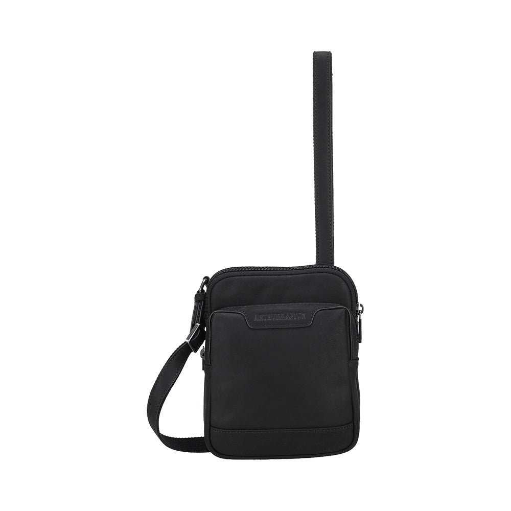 arthur-et-aston-ars-ne-body-bag-cuir-noir-bandouli-re-homme image 1
