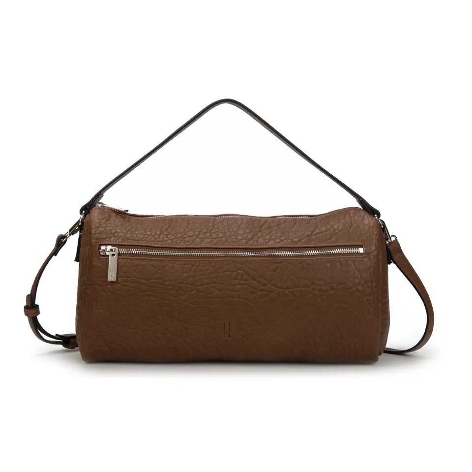 kate-lee-nouvelle-ligne-dea-sac-bowling-marron-agneau image 1