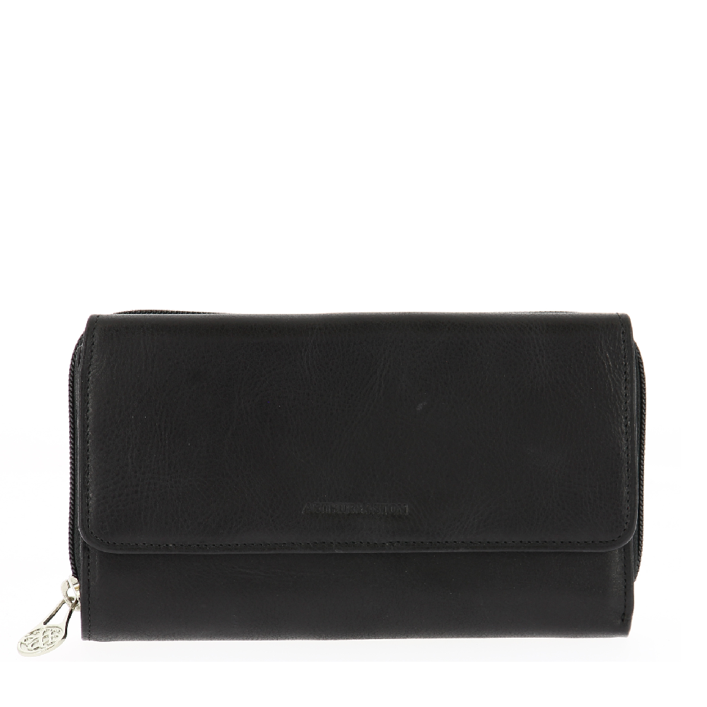 arthur-et-aston-rose-compagnon-porte-ch-quier-cuir-noir-huil image 1
