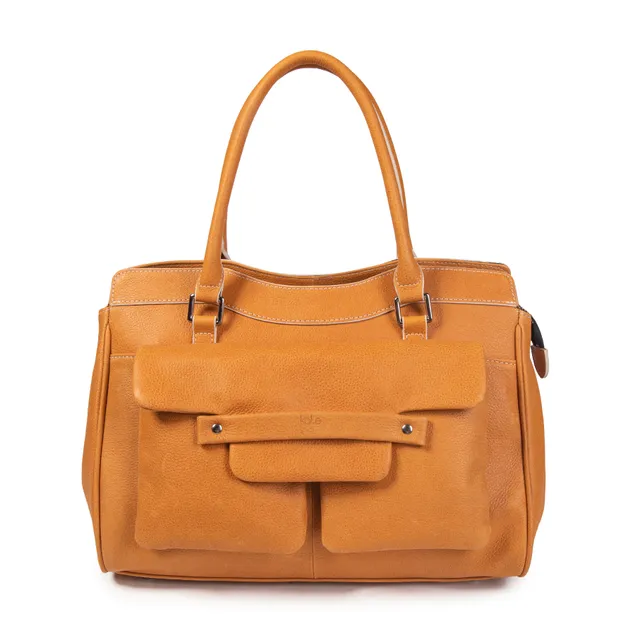 kate-lee-oria-sac-cabas-cuir-vachette-grain-e image 1