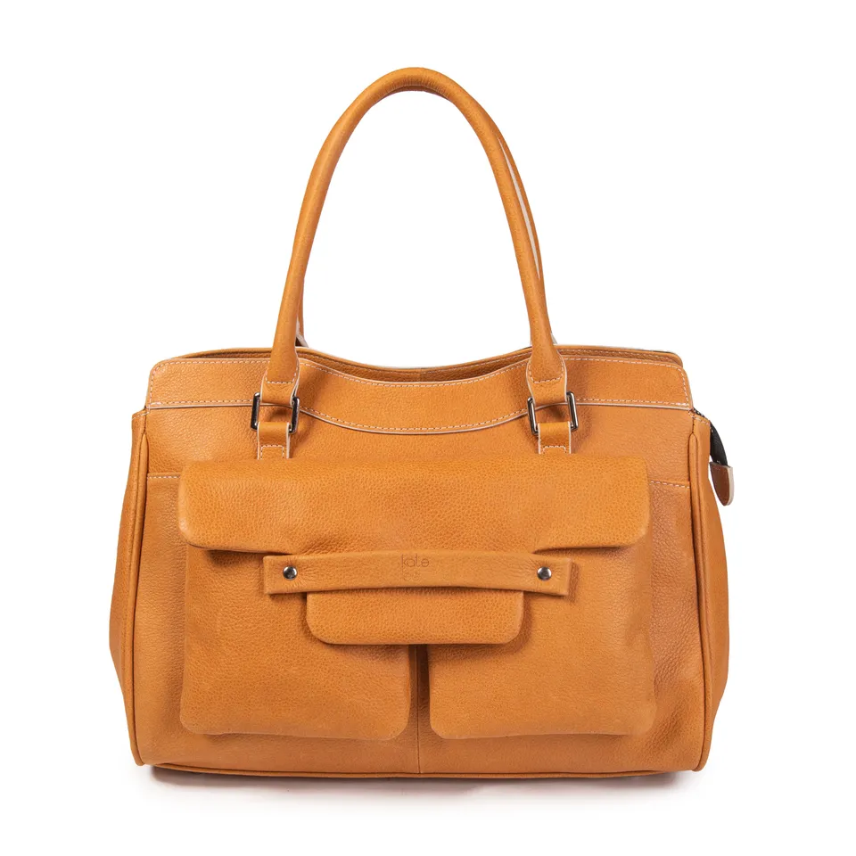 kate-lee-oria-sac-cabas-cuir-vachette-grain-e image 1
