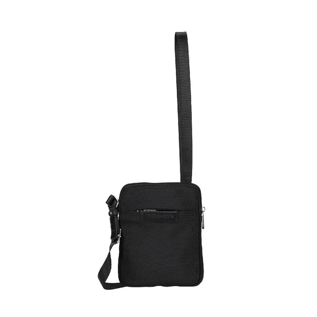arthur-et-aston-teddy-body-bag-toile-noir-zipp-l-ger image 1