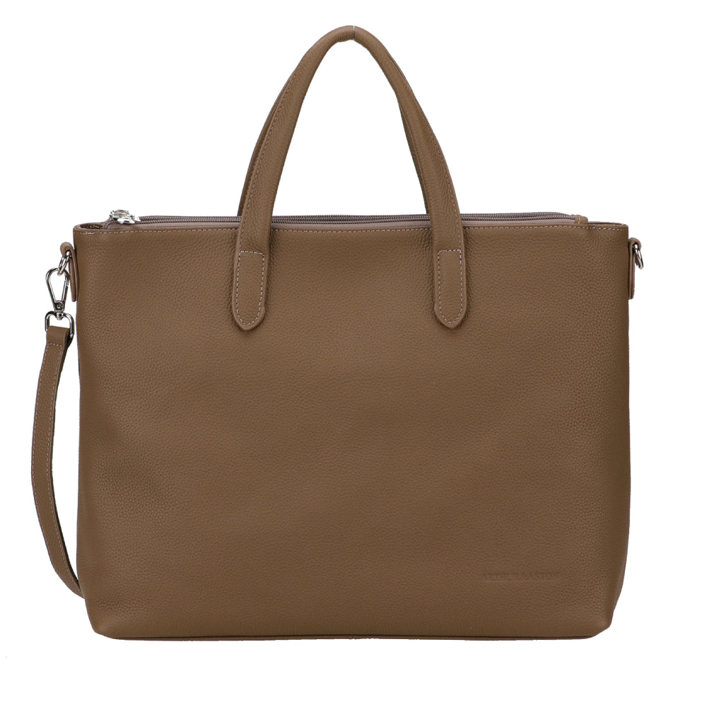 arthur-et-aston-rosalia-grand-sac-main-cuir-taupe image 2