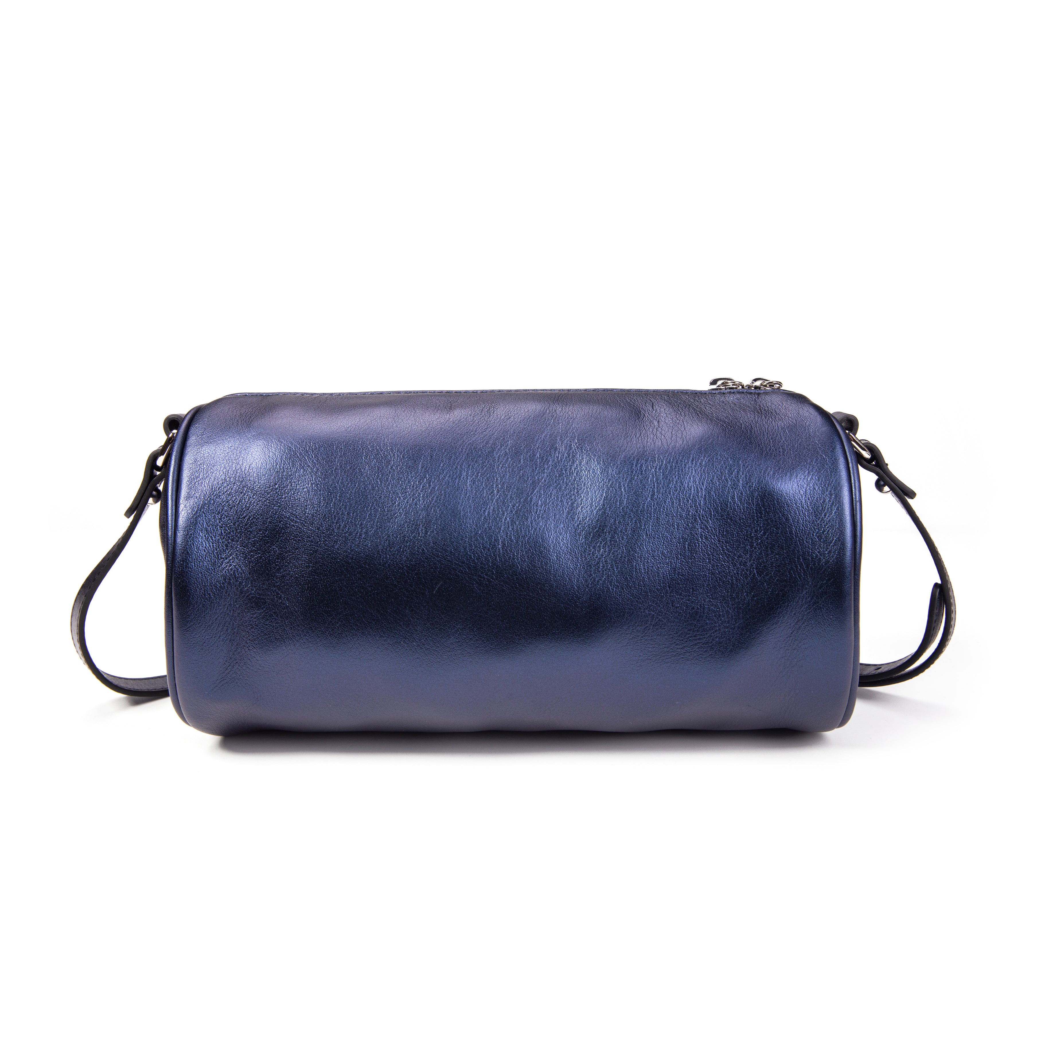 kate-lee-camy-sac-bandouli-re-bleu-vachette-nacr-e image 4