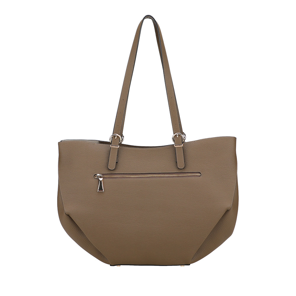 arthur-et-aston-nora-sac-shopping-m-cuir-kaki image 2
