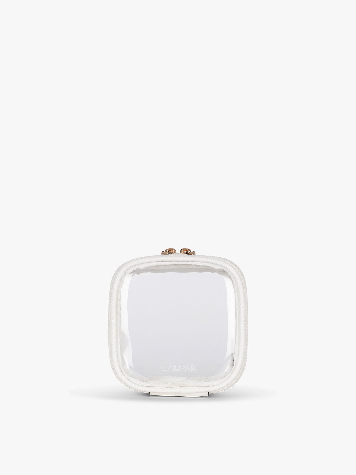 calpak-kaya-tiny-clear-trousse-maquillage-glazed-dark-cherry image 4