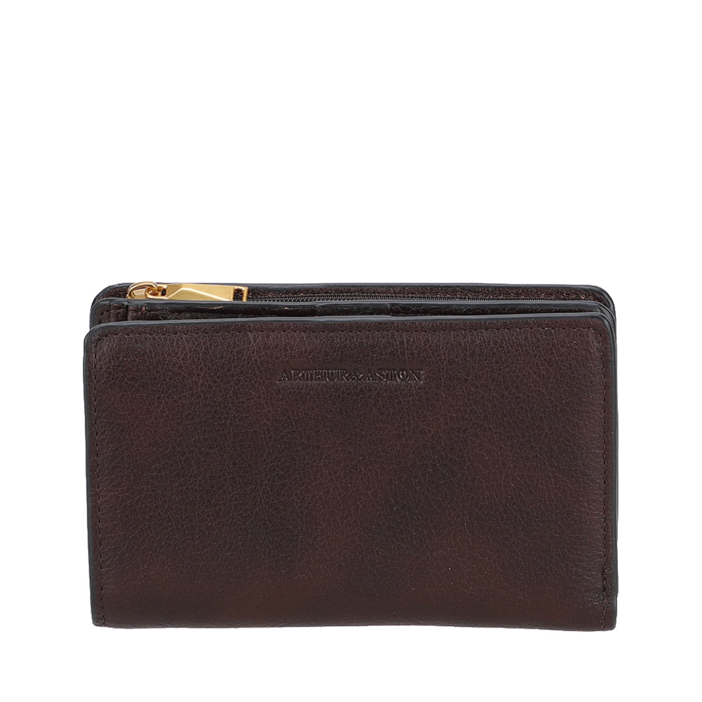 arthur-et-aston-elsa-portefeuille-cuir-noir-rfid-femme image 1