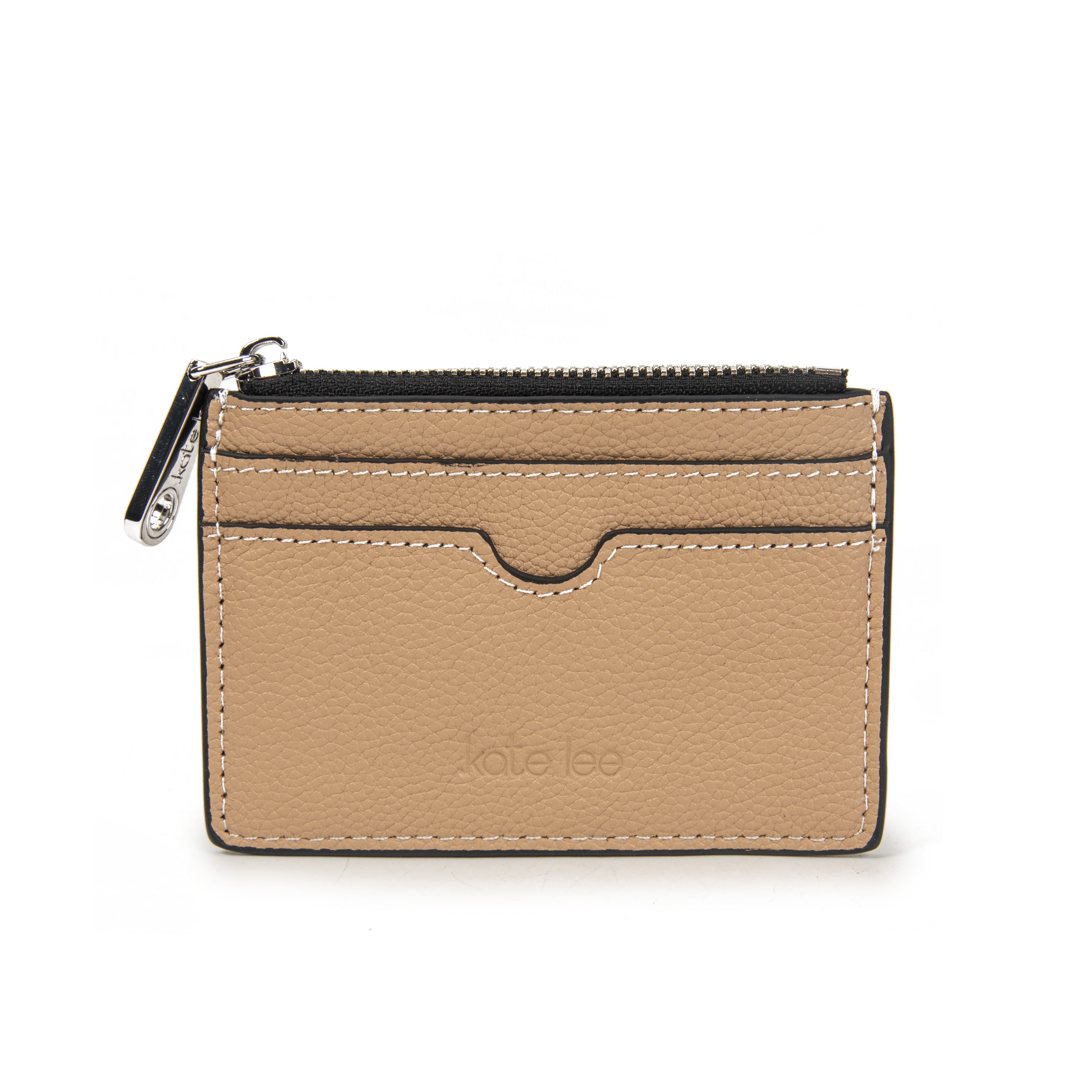kate-lee-anyssa-g-porte-monnaie-beige-vachette image 1