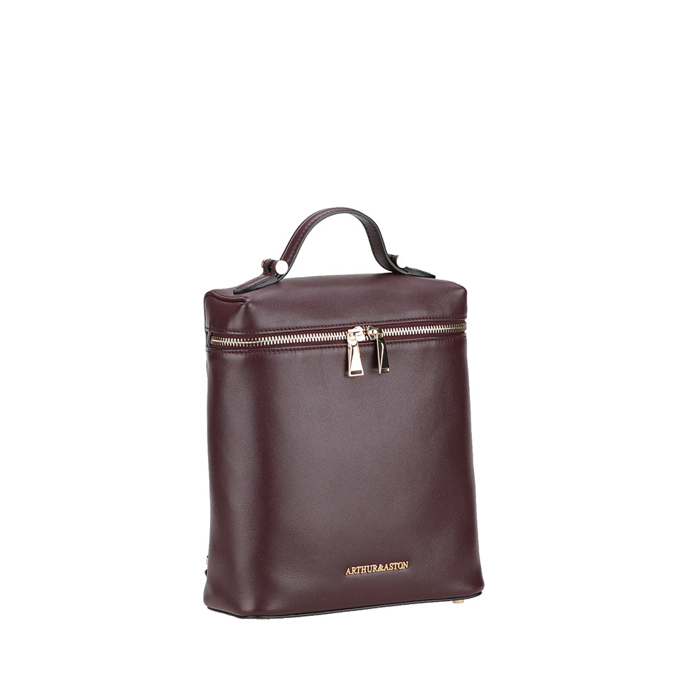 arthur-et-aston-elma-sac-dos-cuir-noir image 6