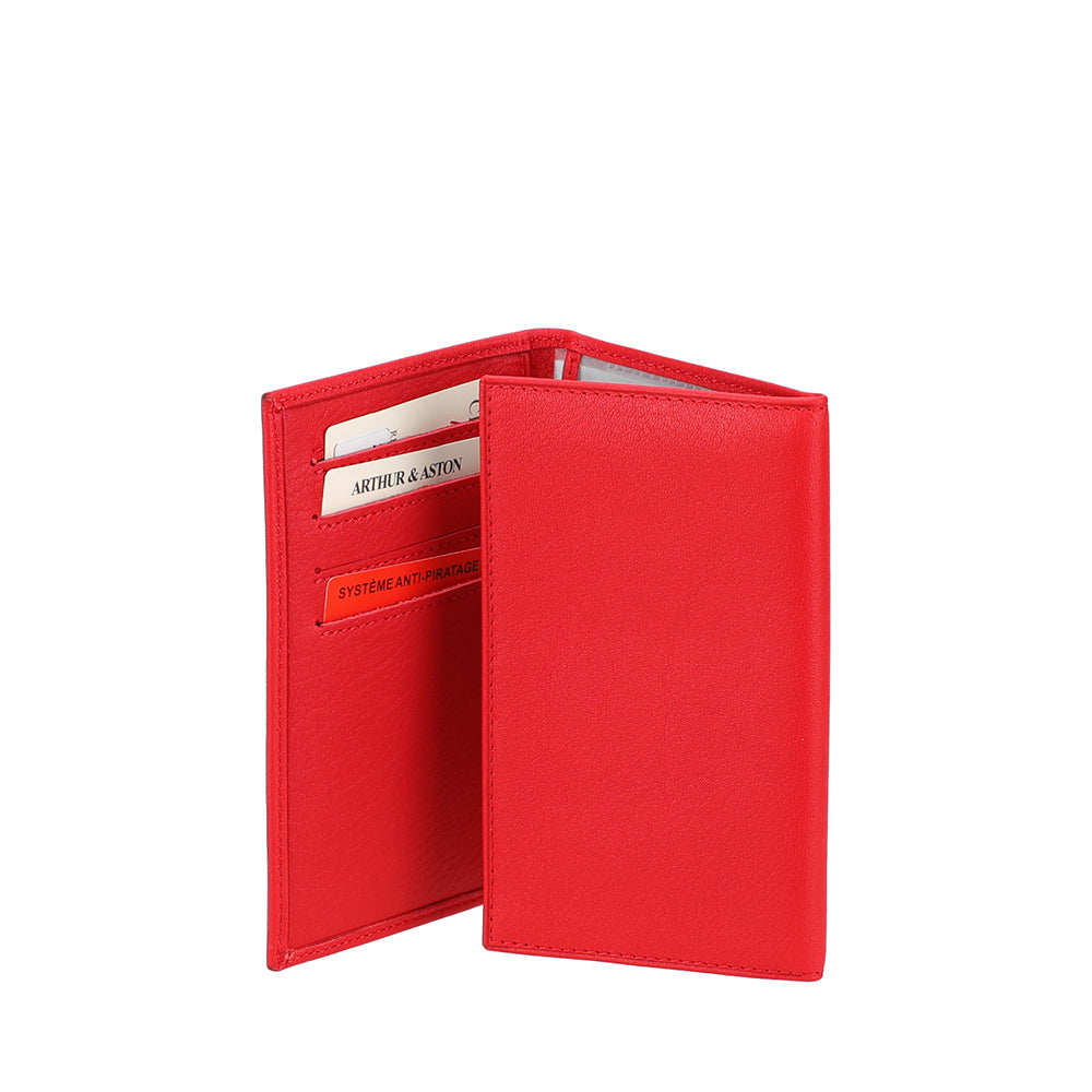arthur-et-aston-ange-porte-papiers-cuir-noir-rfid-compact image 8